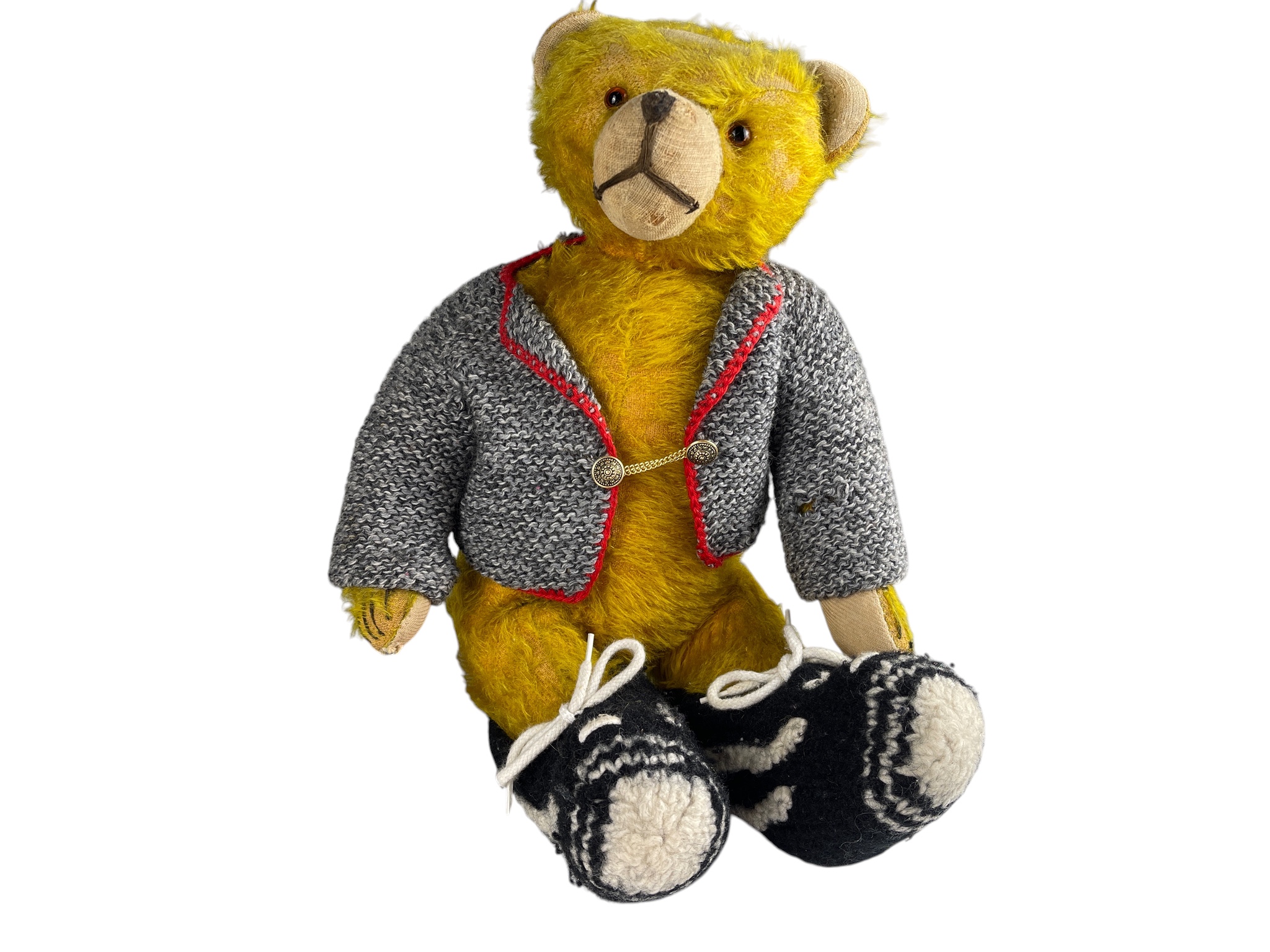 Alter Sammler Teddy Bär Künstlerbär 43 cm Zustand Siehe Fotos 
