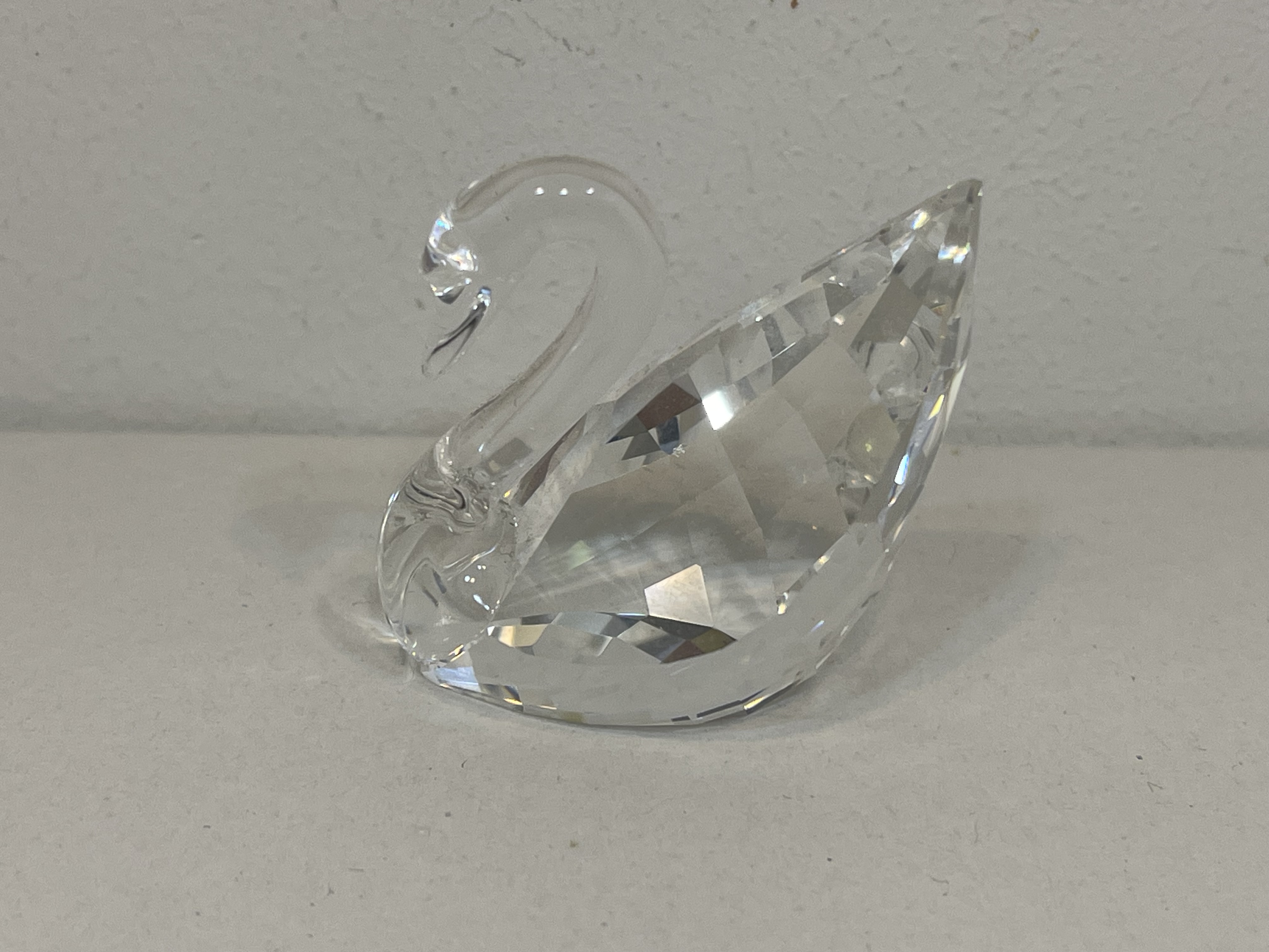 Swarovski Figur Schwan 4 cm Top Zustand   