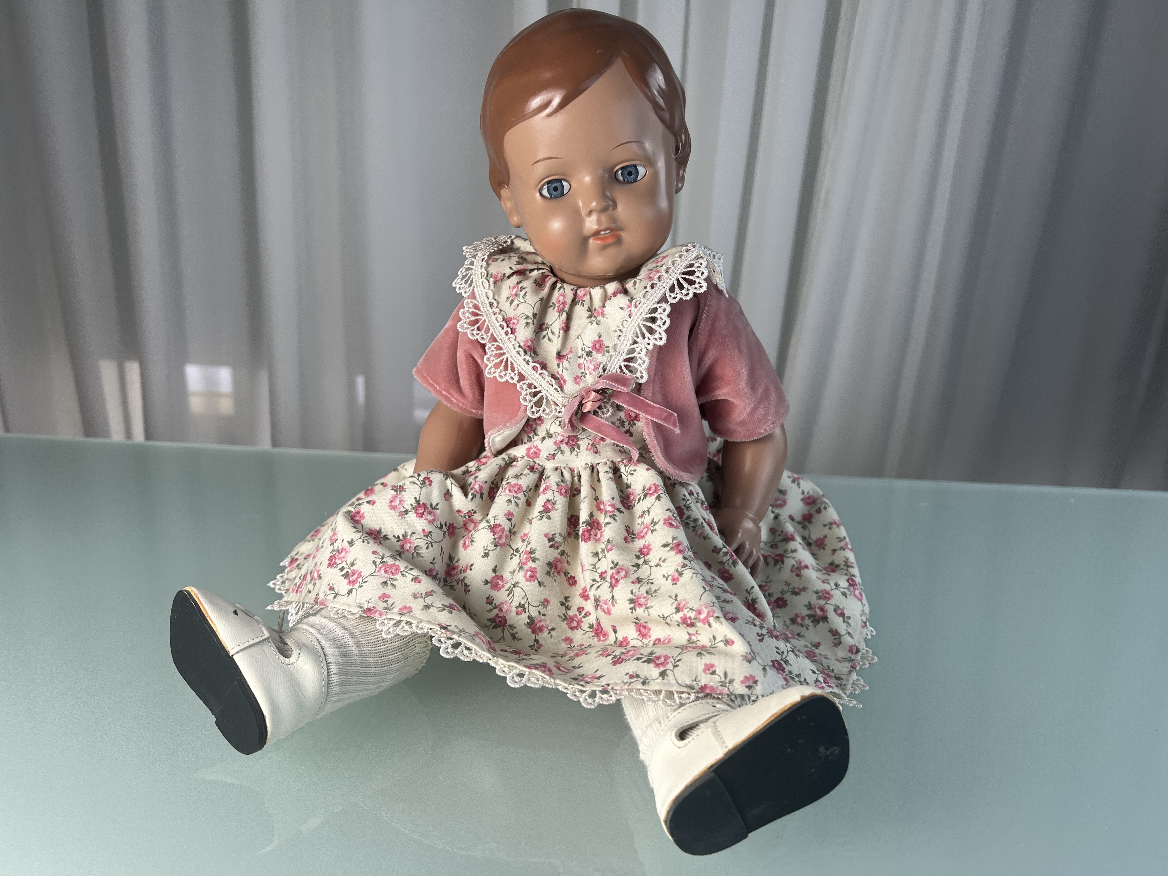  Schildkröt Puppe Schildkrötpuppe Puppe 46 cm. Top Zustand
