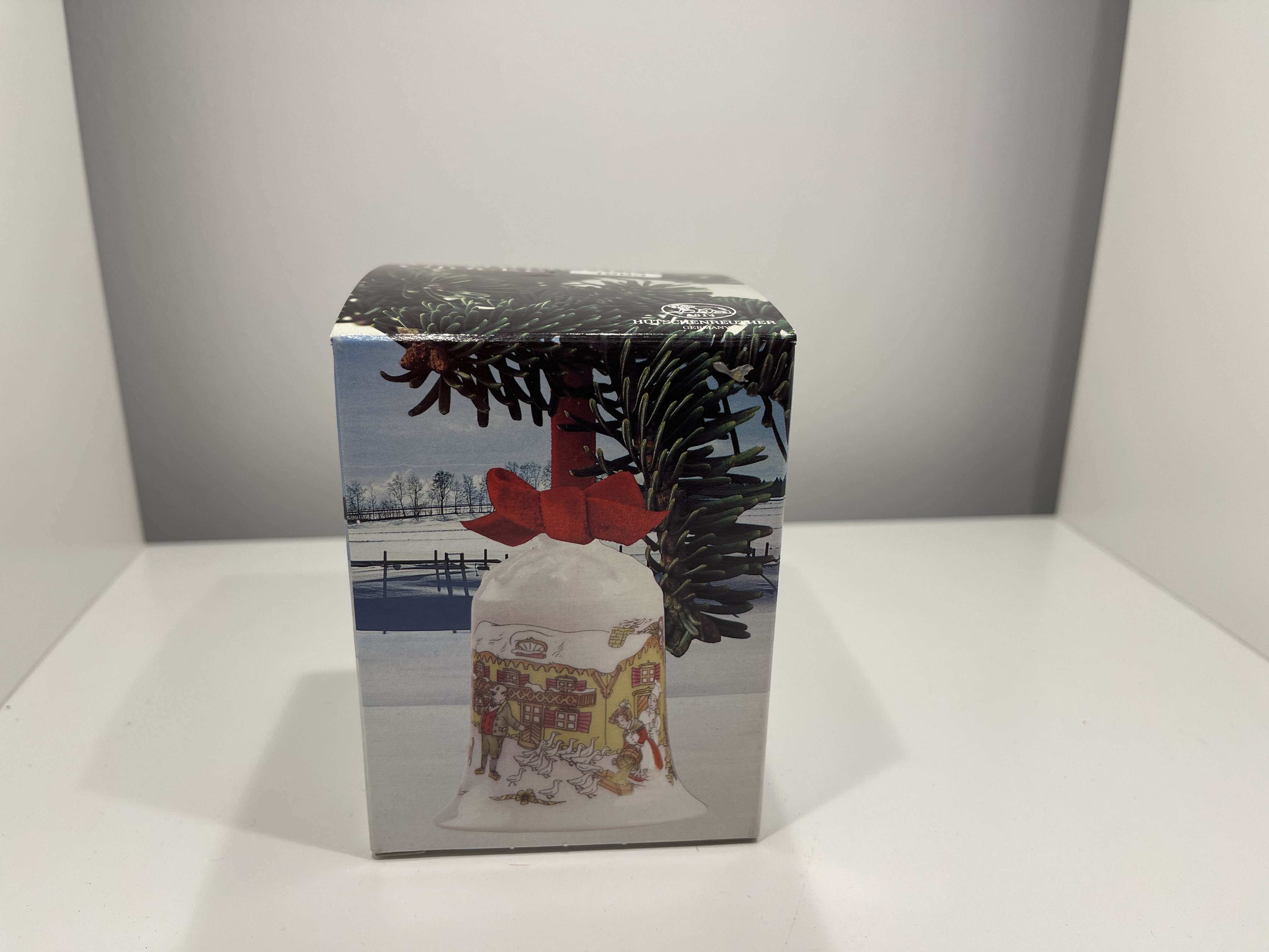  Hutschenreuther Weihnachtsglocke 1993 mit Ovp. 7 cm. Top Zustand.    