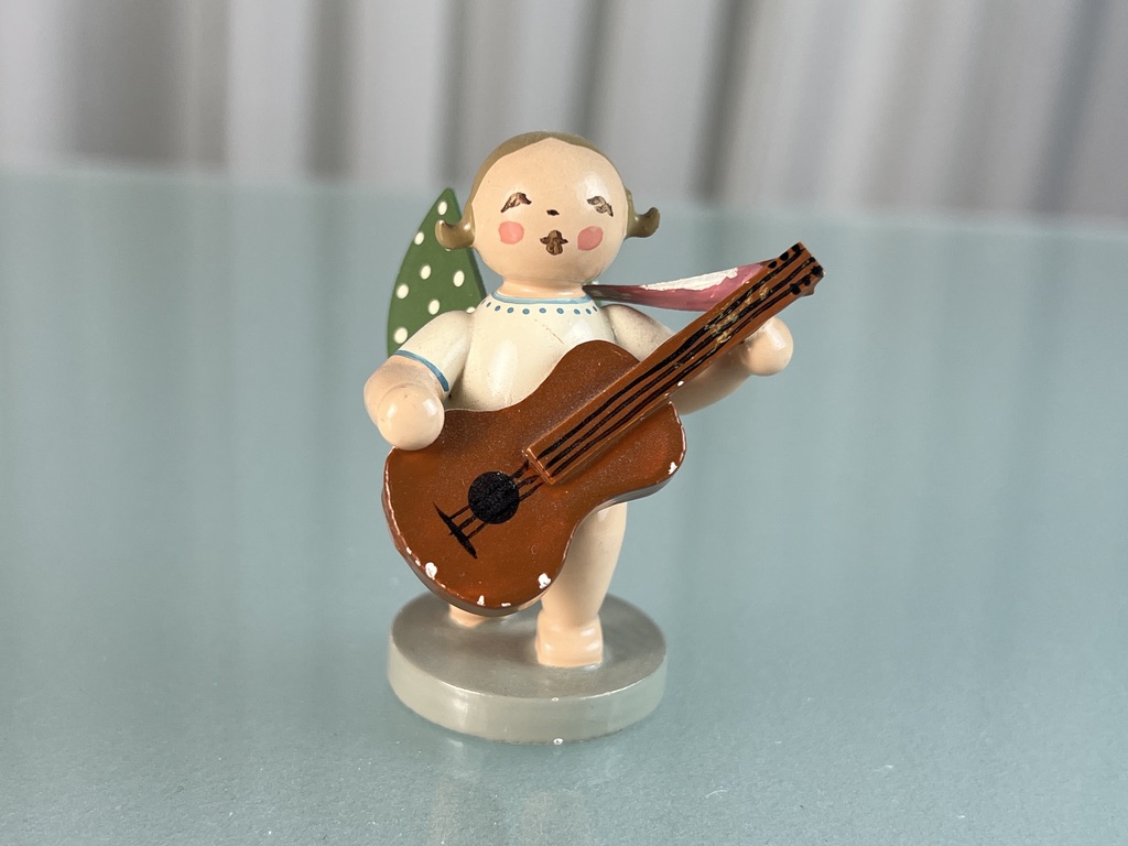 Erzgebirge Figur Sammlerfigur Holz 6 cm. Guter Zustand siehe Fotos