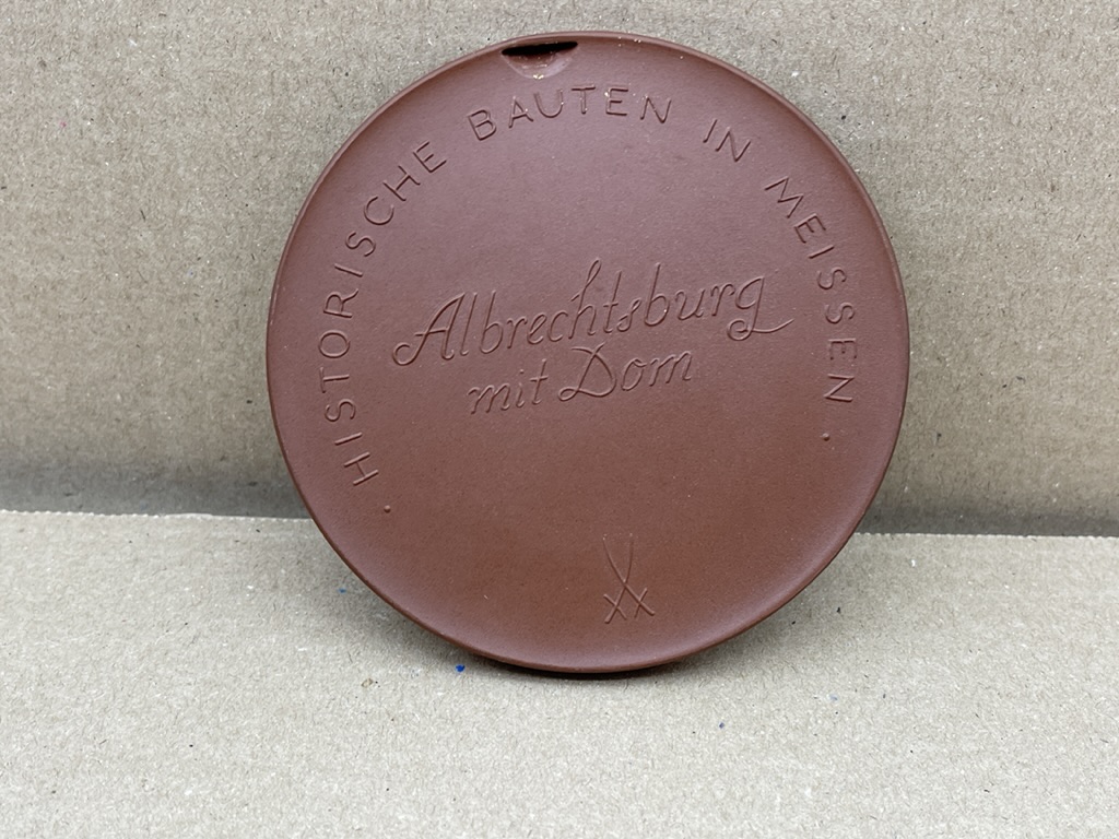 Meissen Böttger Steinzeug Medaille 10,5 cm Ø. 1 Wahl - Top Zustand 