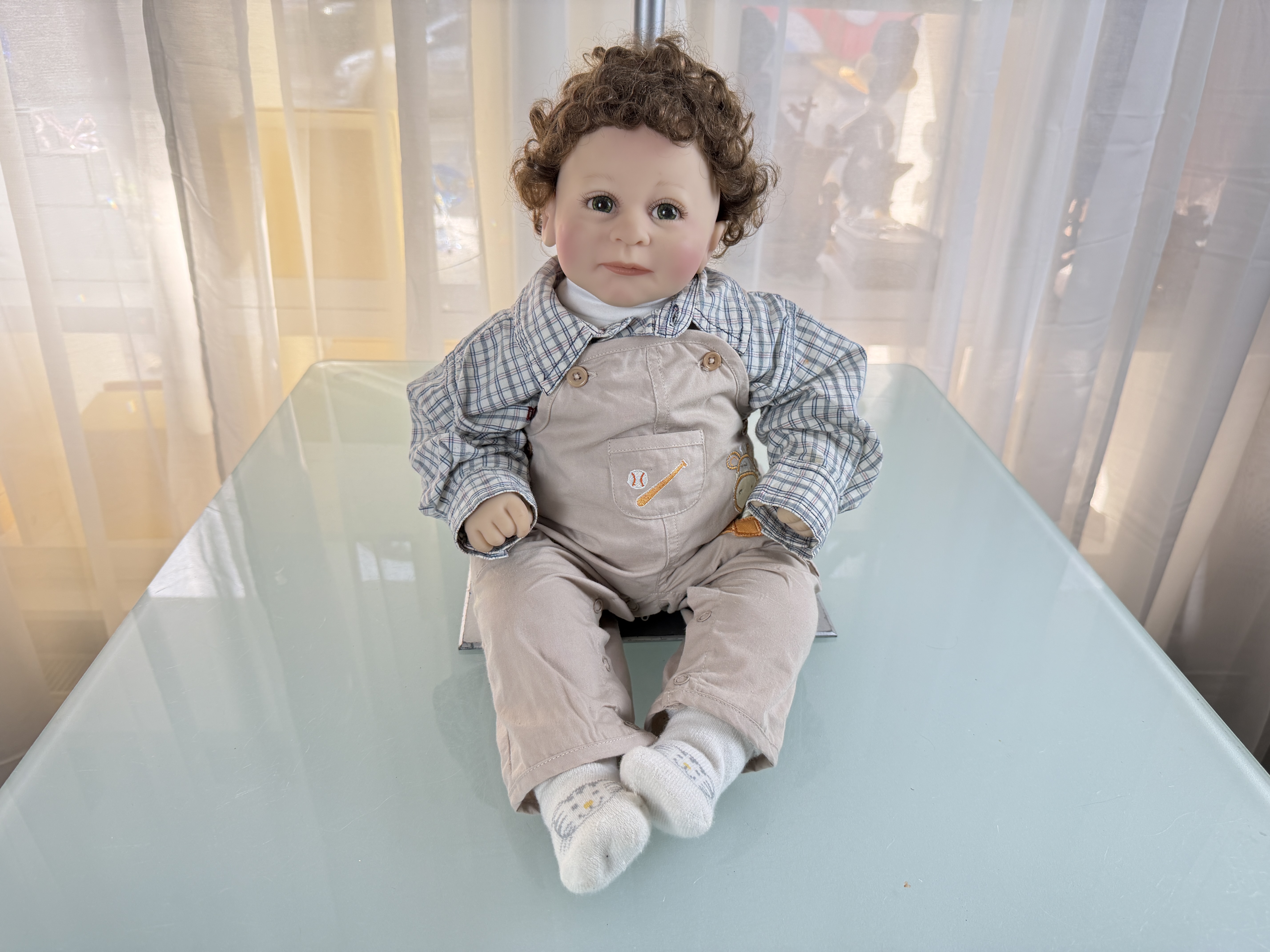 Künstlerpuppe Sammler Vinyl Puppe 54 cm. Top Zustand