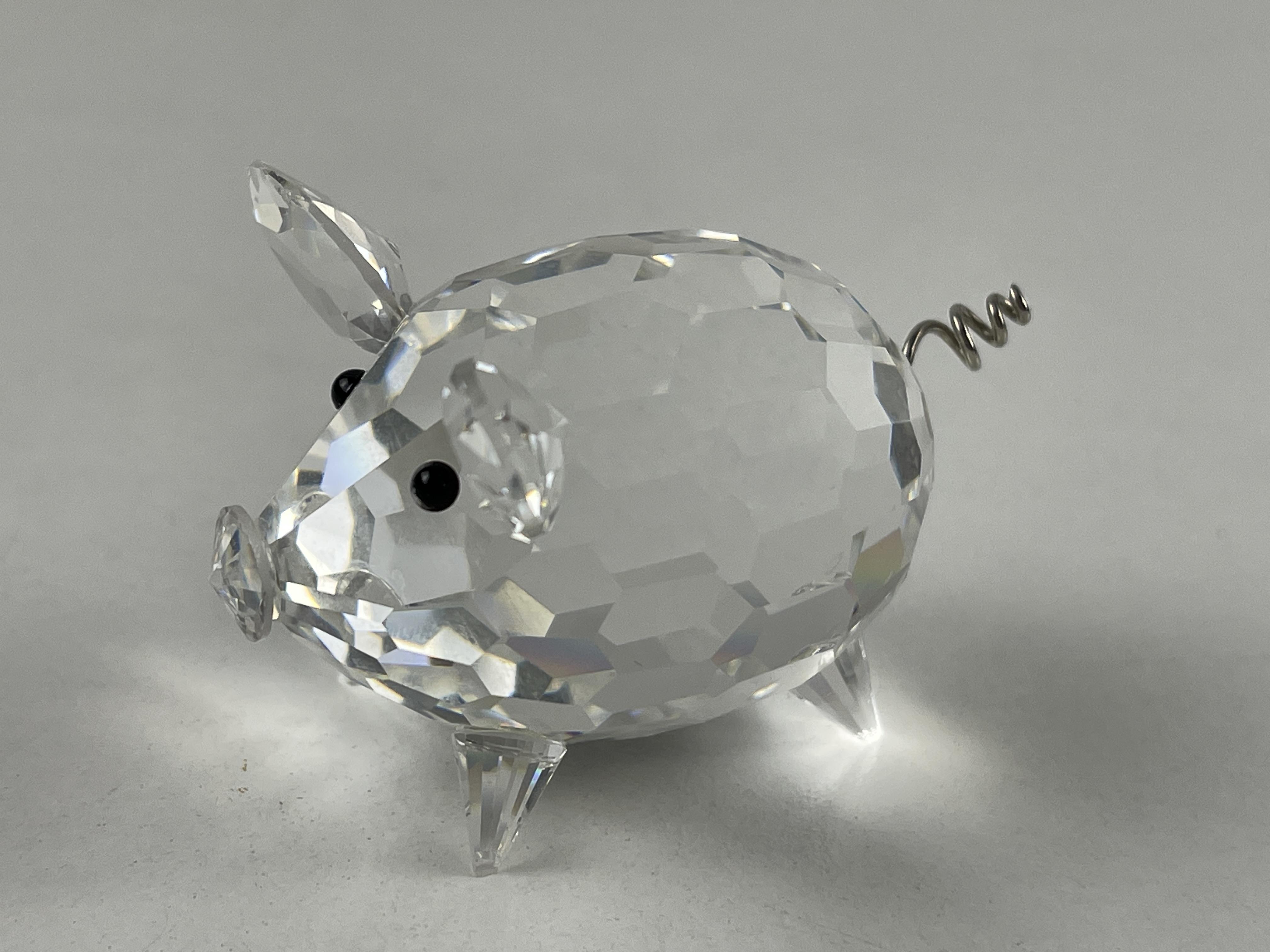  Swarovski Figur 010031 Schwein 6 cm. Top Zustand.   