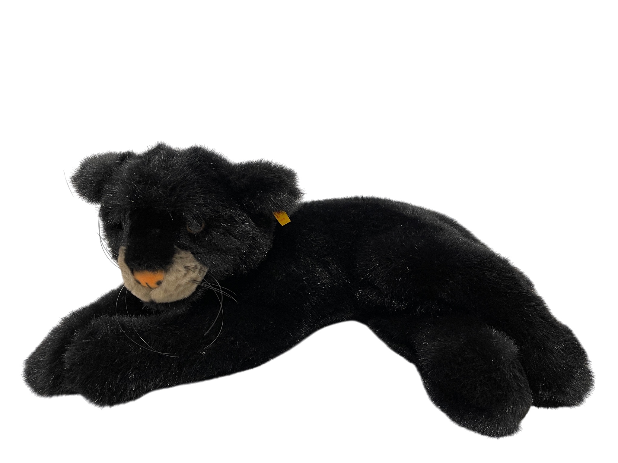 Steiff Tier 103889 - schwarzer Panther Oko - 57 cm lang Top Zustand 