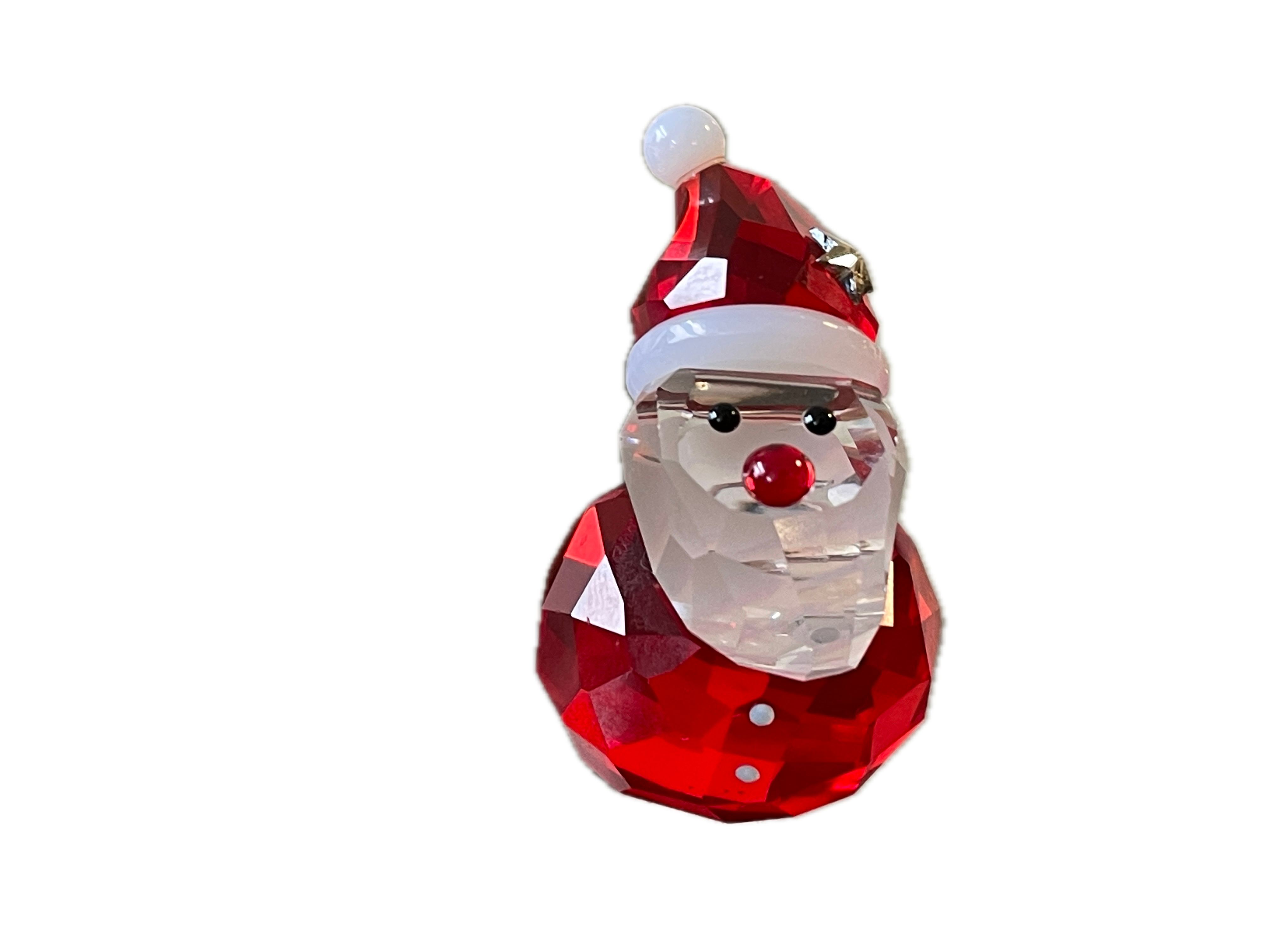 Swarovski Figur 1143323 Schaukelnder Weihnachtsmann 5 cm.  Top Zustand   