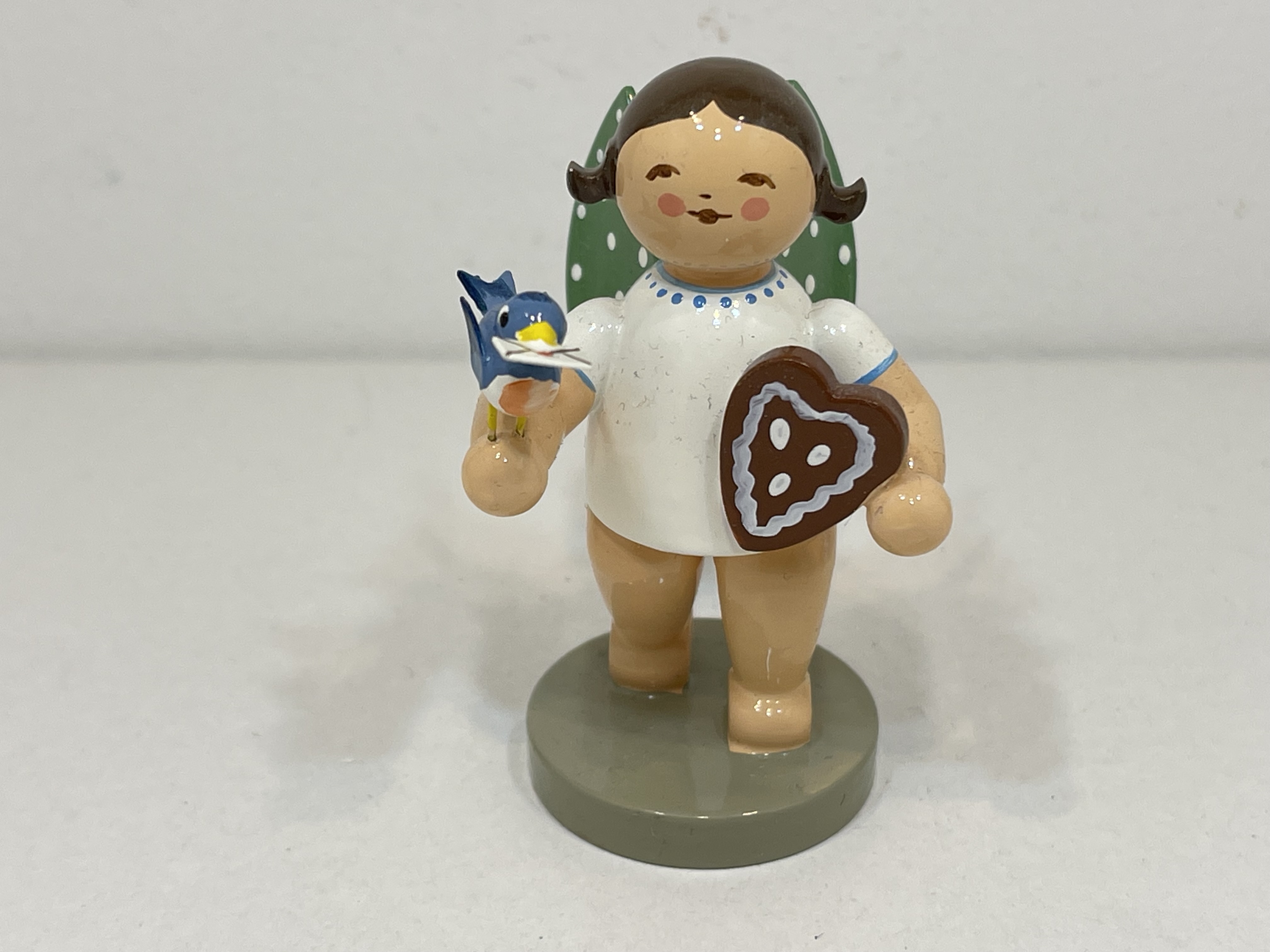 Wendt und Kühn Erzgebirge Figur Engel 6,5 cm. Top Zustand 