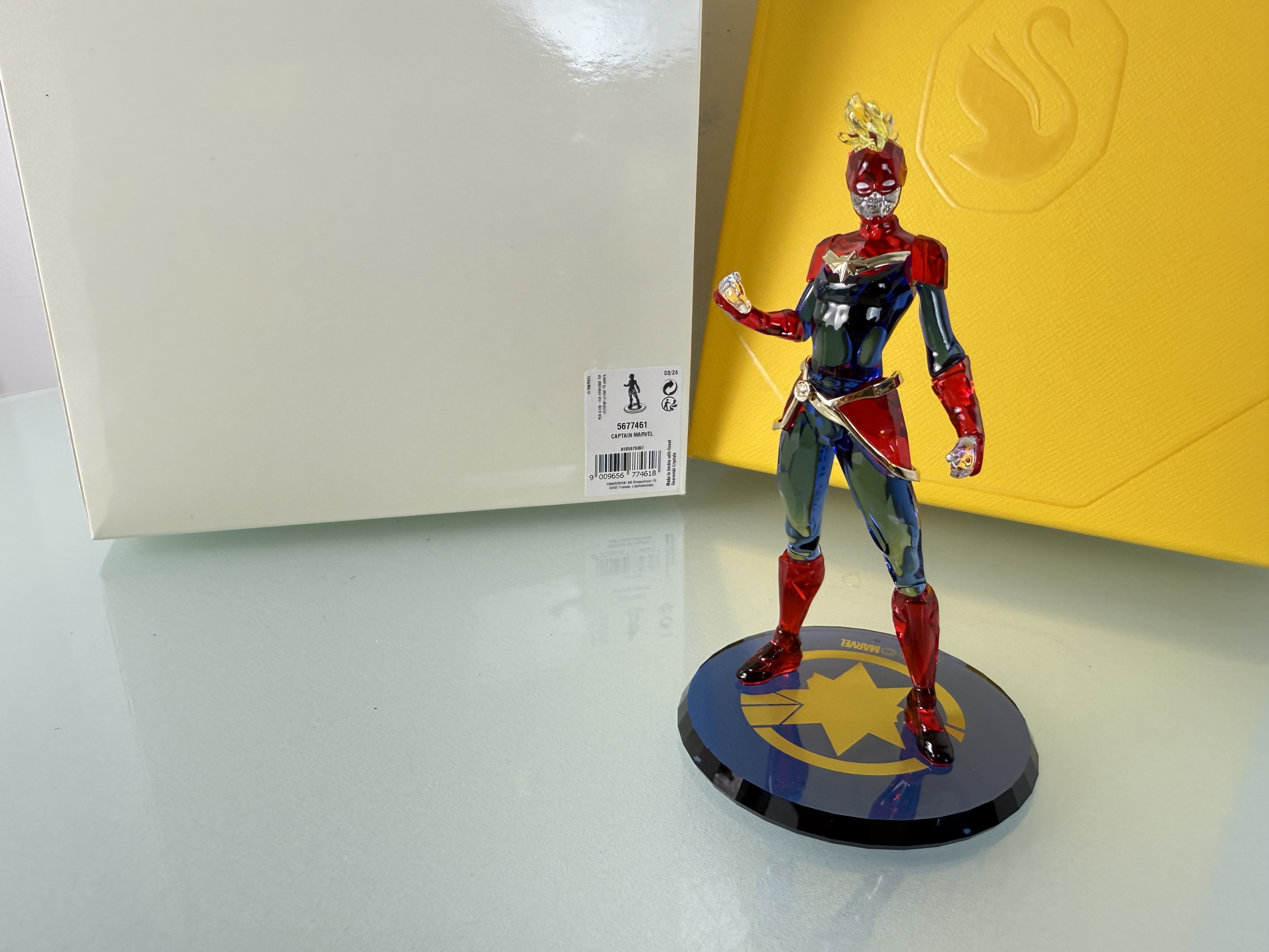 Swarovski Figur 5677461 Captain Marvel 13,6 cm Ovp Zertifikat 