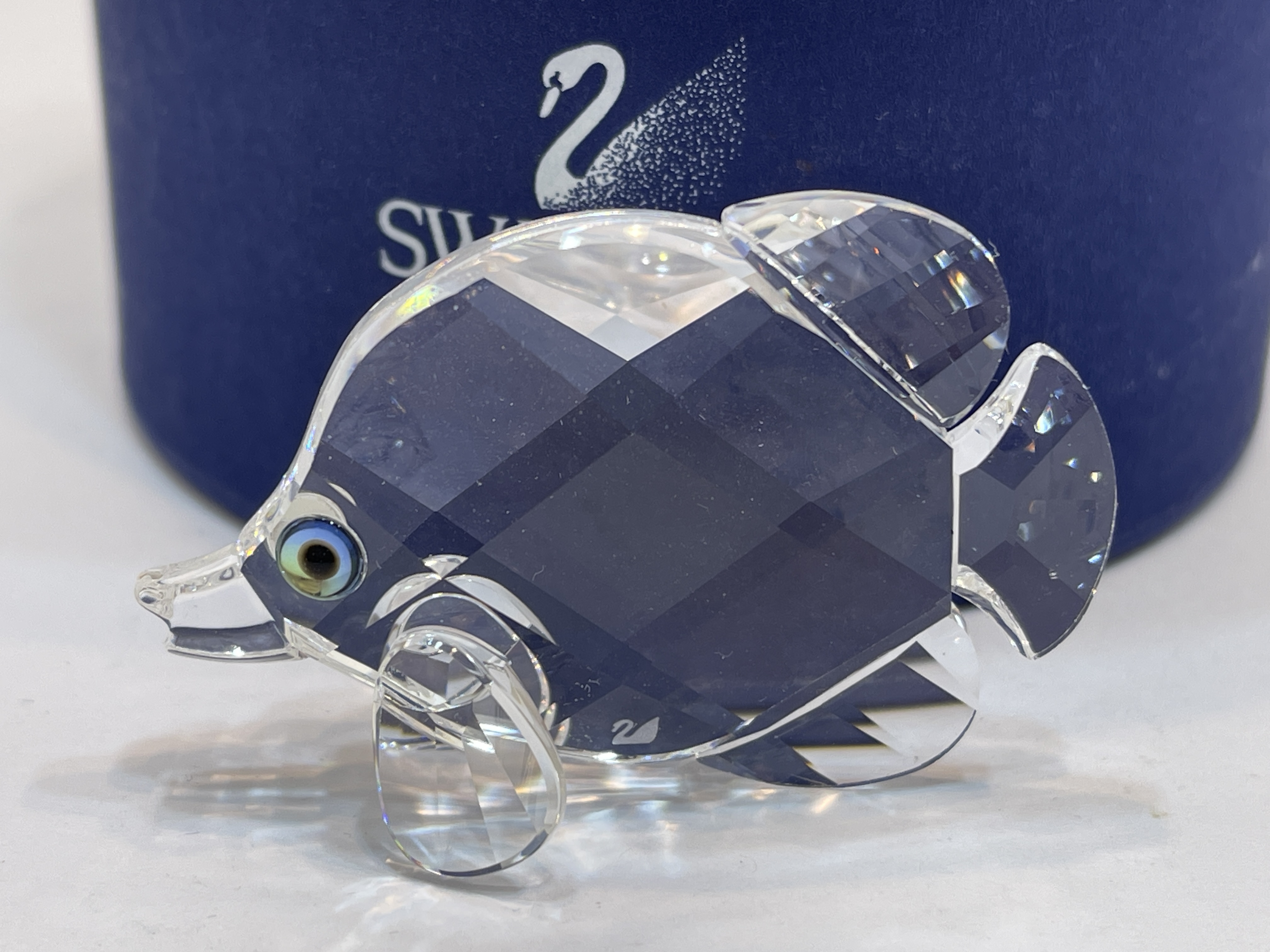  Swarovski Figur 670819 Schmetterlingsfisch 5 cm. Ovp & Zertifikat. Top Zustand 