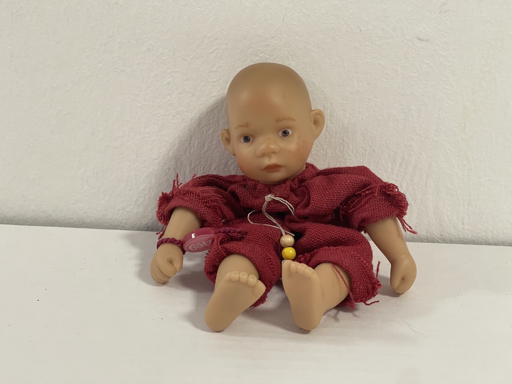 Götz Susi Eimer Vinyl Künstlerpuppe Puppe 15 cm. Top Zustand  