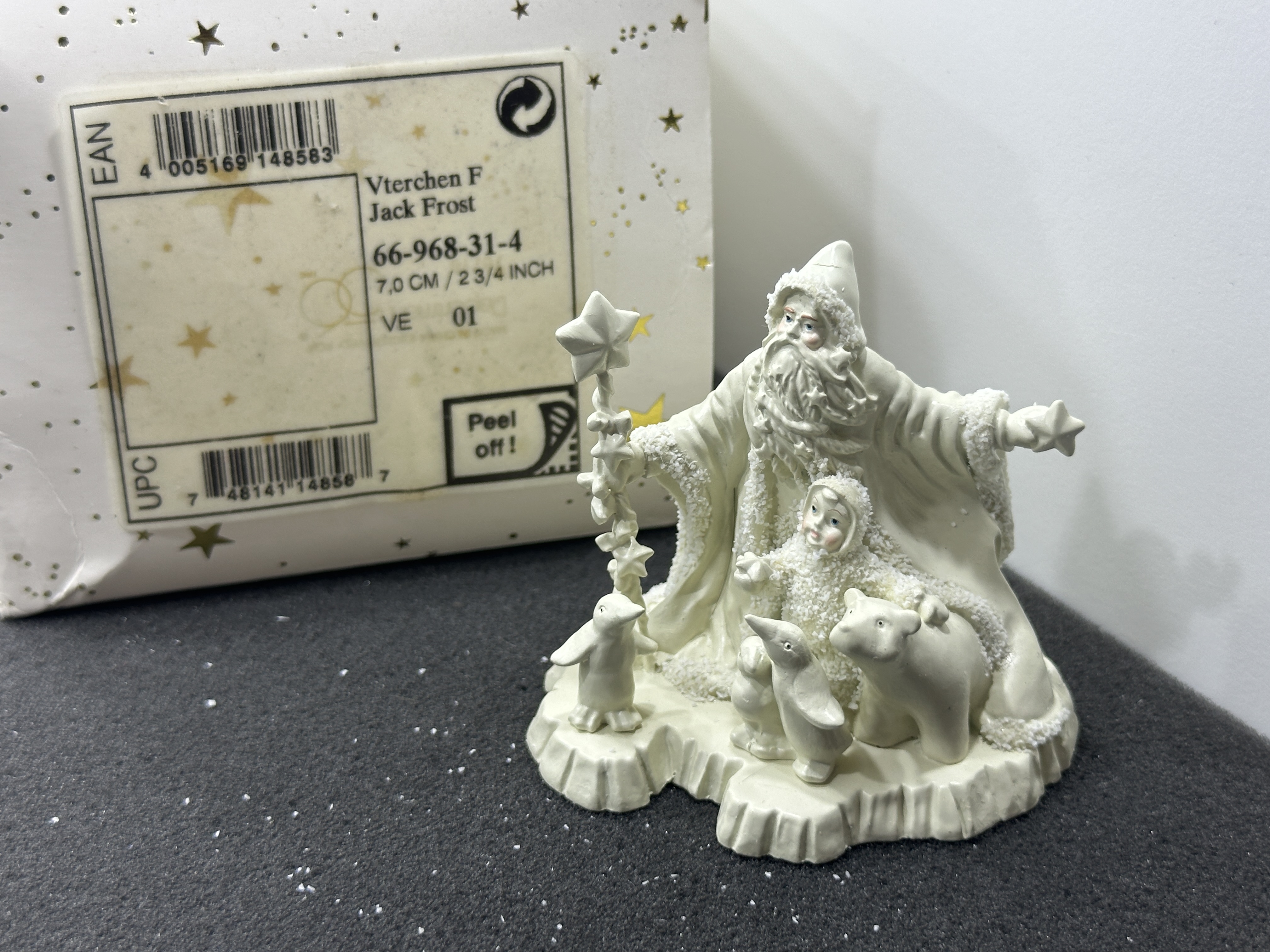 Goebel Figur Snowbabies 7 cm. 1 Wahl unbenutzt mit Ovp Top Zustand