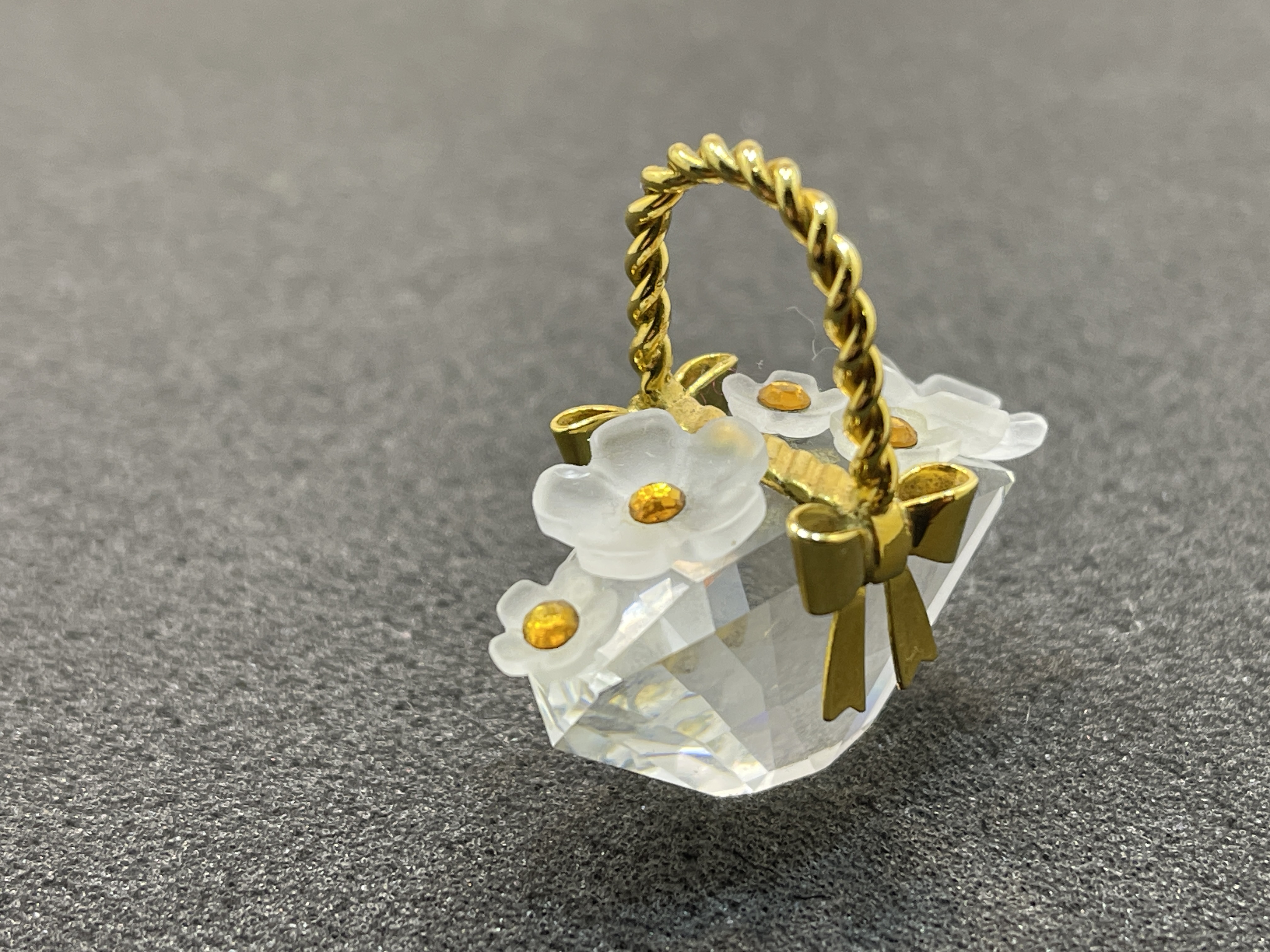 Swarovski Figur 171160 Blumenkorb 4 cm. - Top Zustand. 