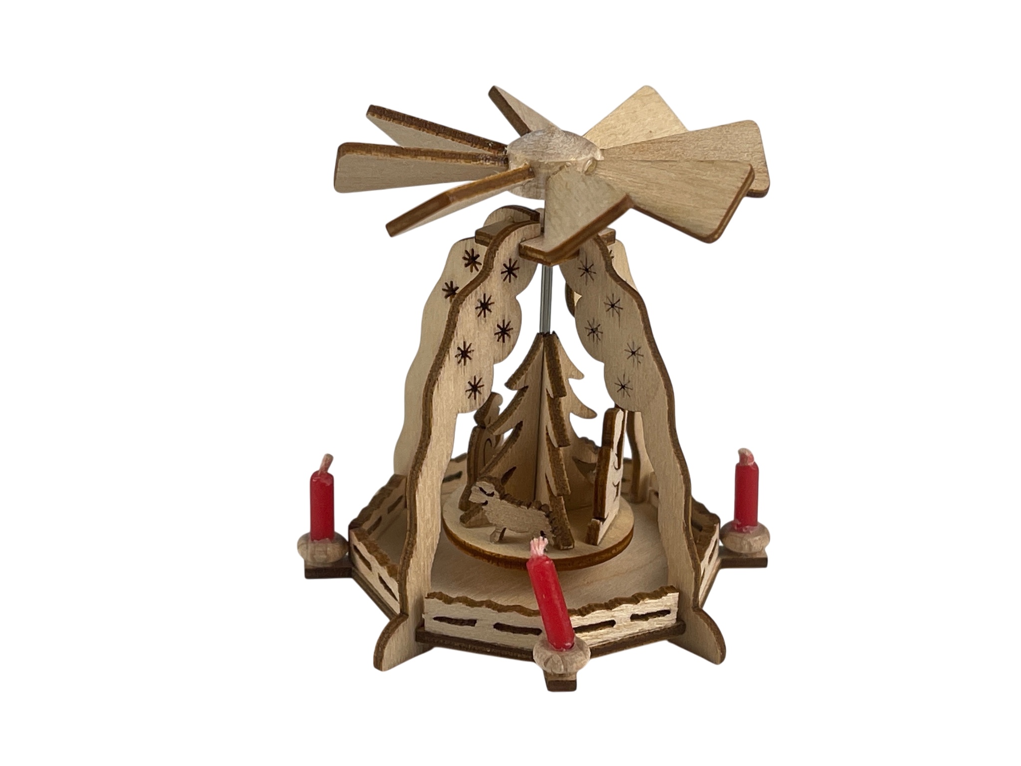 Erzgebirge Figur Weihnachtspyramide 5 cm. Top Zustand 