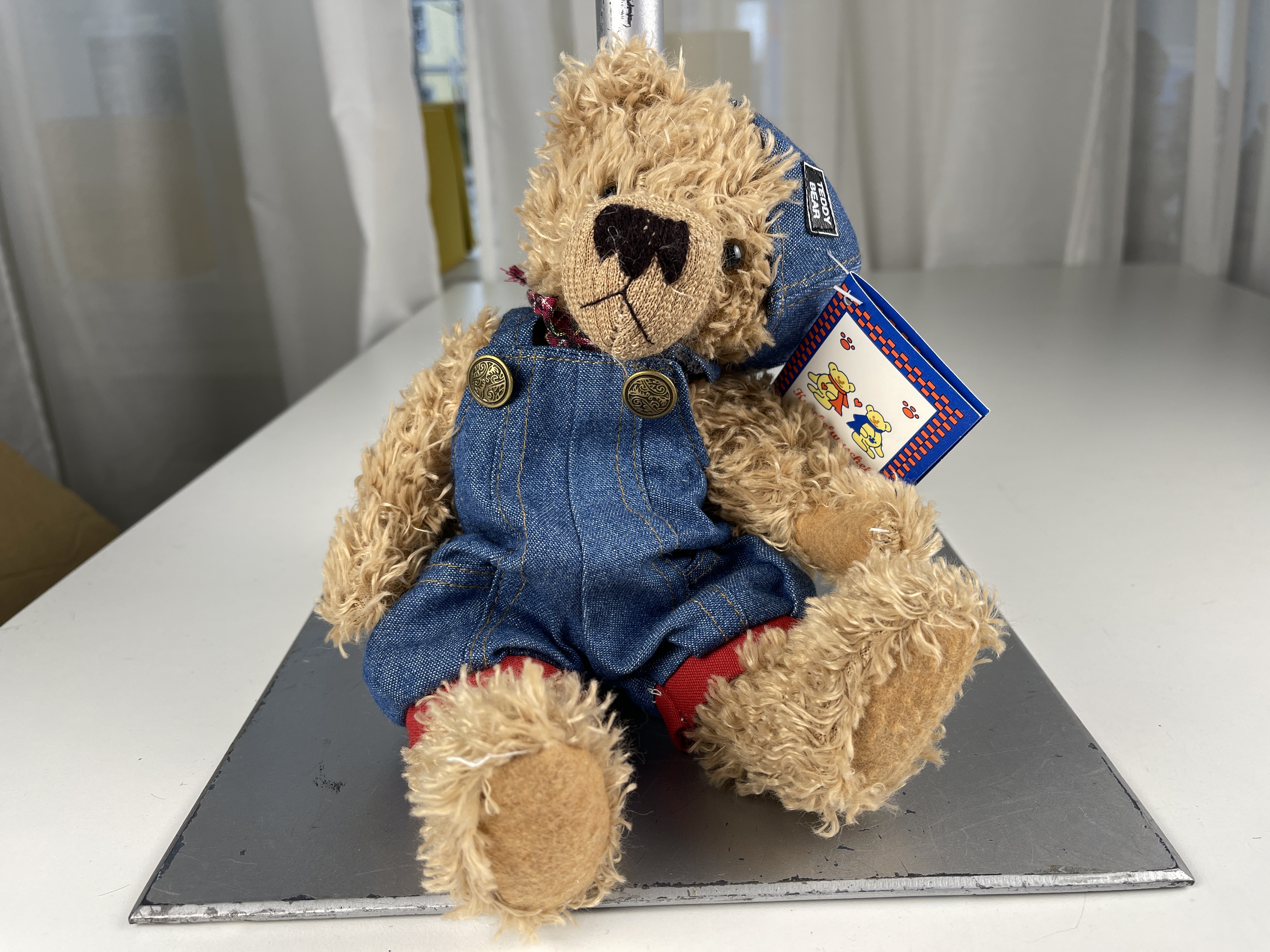 Sammler Stofftier Teddybär 27 cm. Top Zustand   