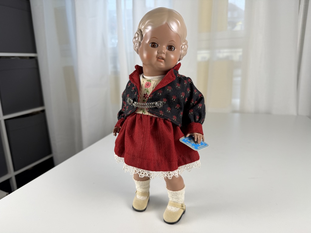 SchildkrötPuppe Sammler Tortulon Puppe 34 cm Top Zustand siehe Fotos 