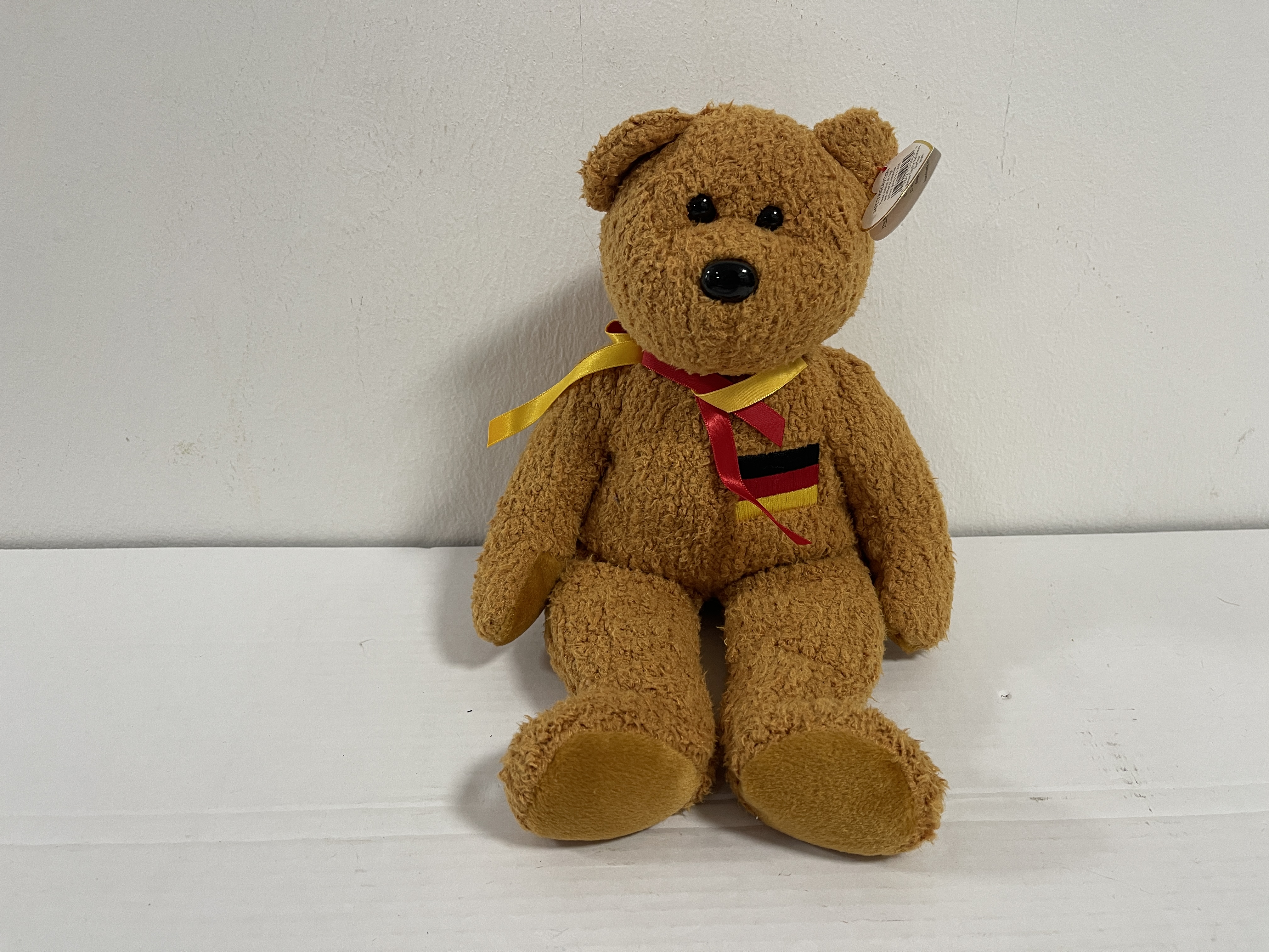 Sammler Stofftier Beanie Babies - Teddybär - 32 cm. Top Zustand 