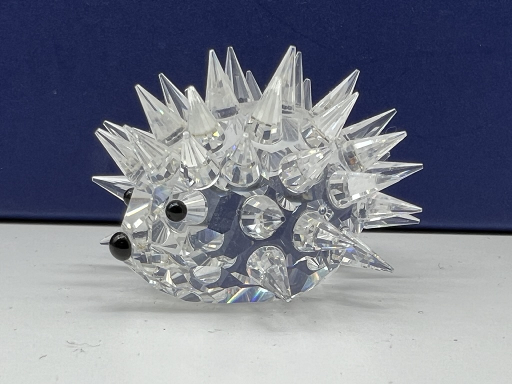  Swarovski Figur Kristall 013265 Igel 6 cm. Top Zustand 