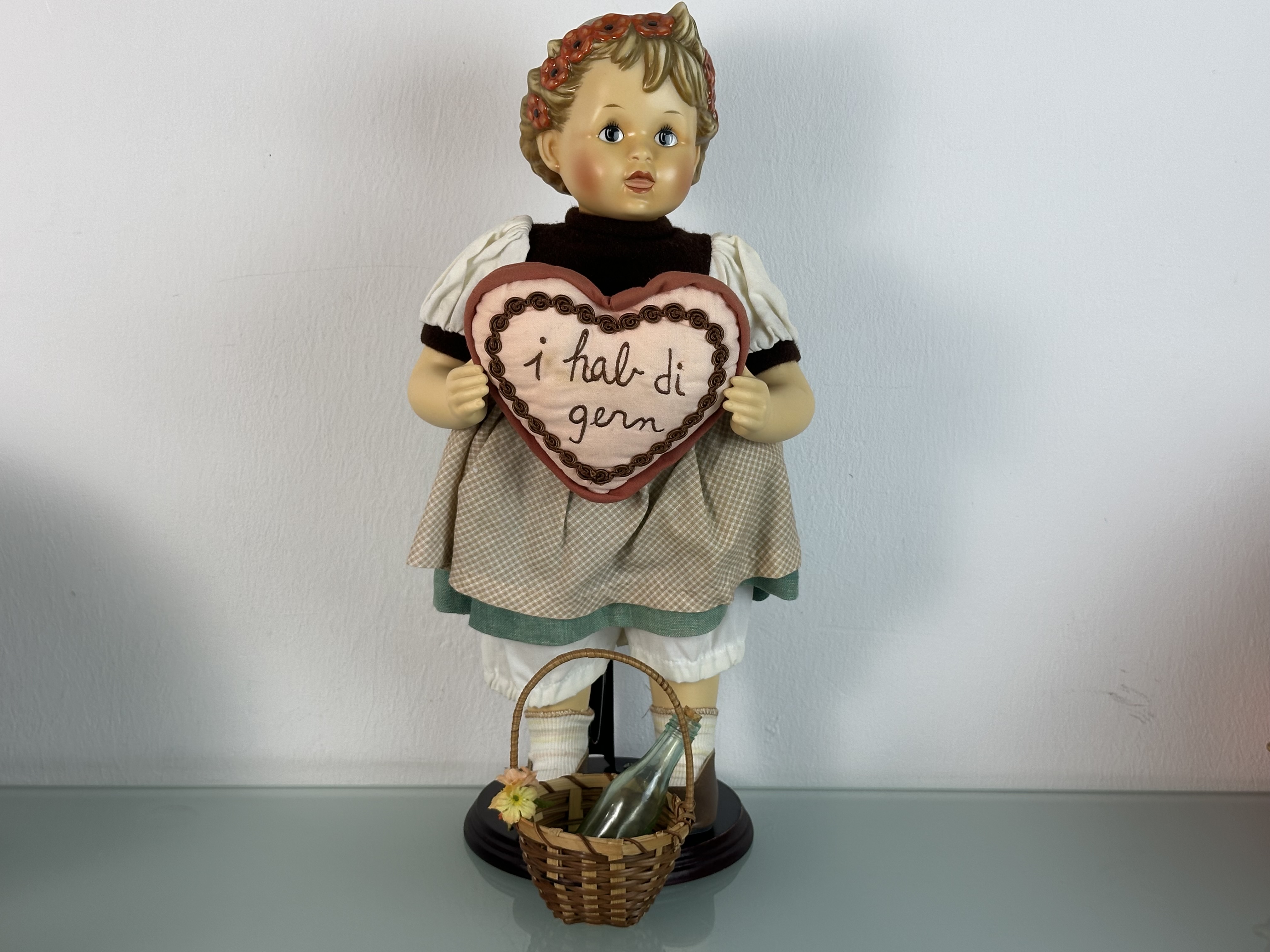 Hummel / Goebel Puppe Porzellan Puppe 41 cm. Top Zustand