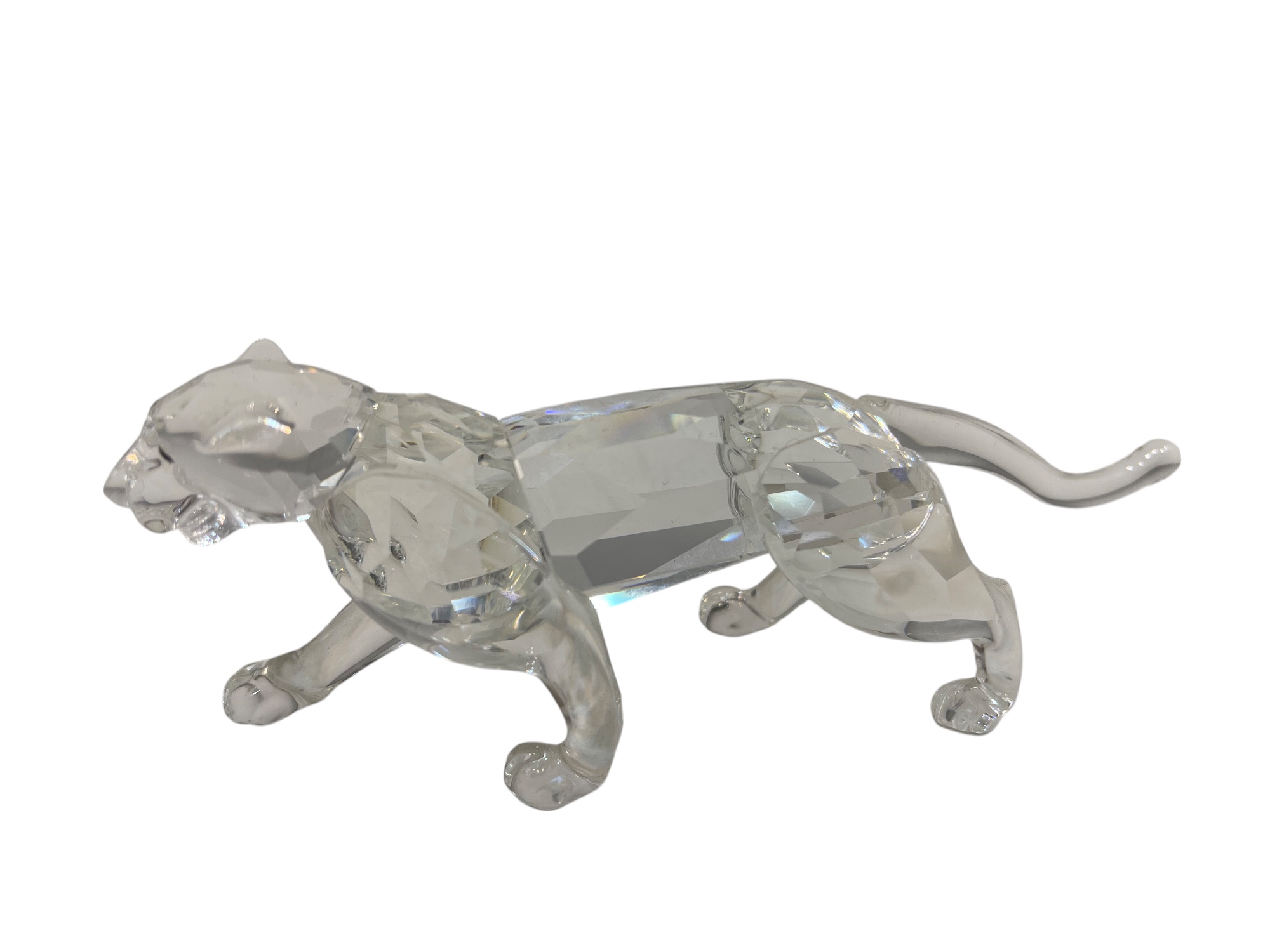 Swarovski Figur 217093 Leopard 14,5 cm. Top Zustand 