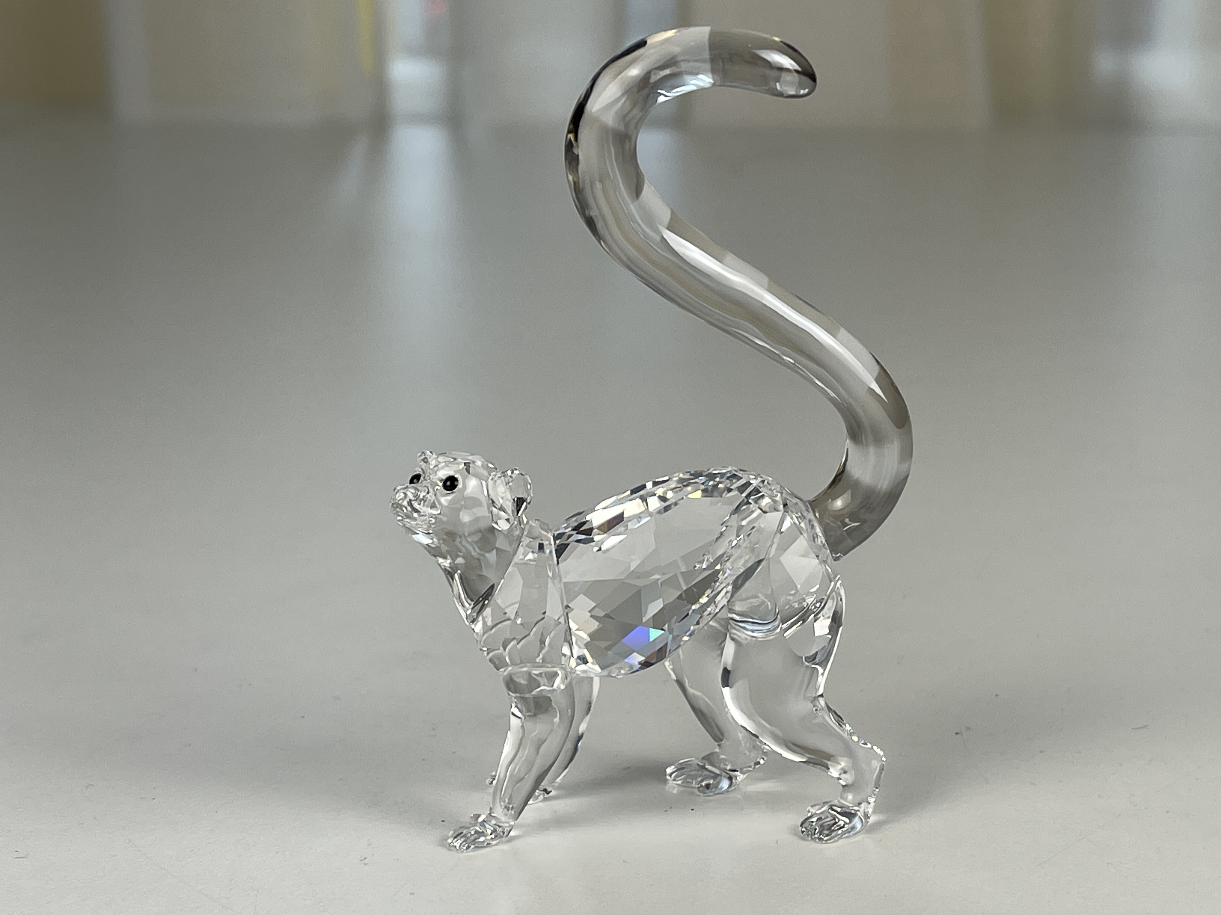  Swarovski Figur 5428565 Affe Lemur 10 cm - Top Zustand  