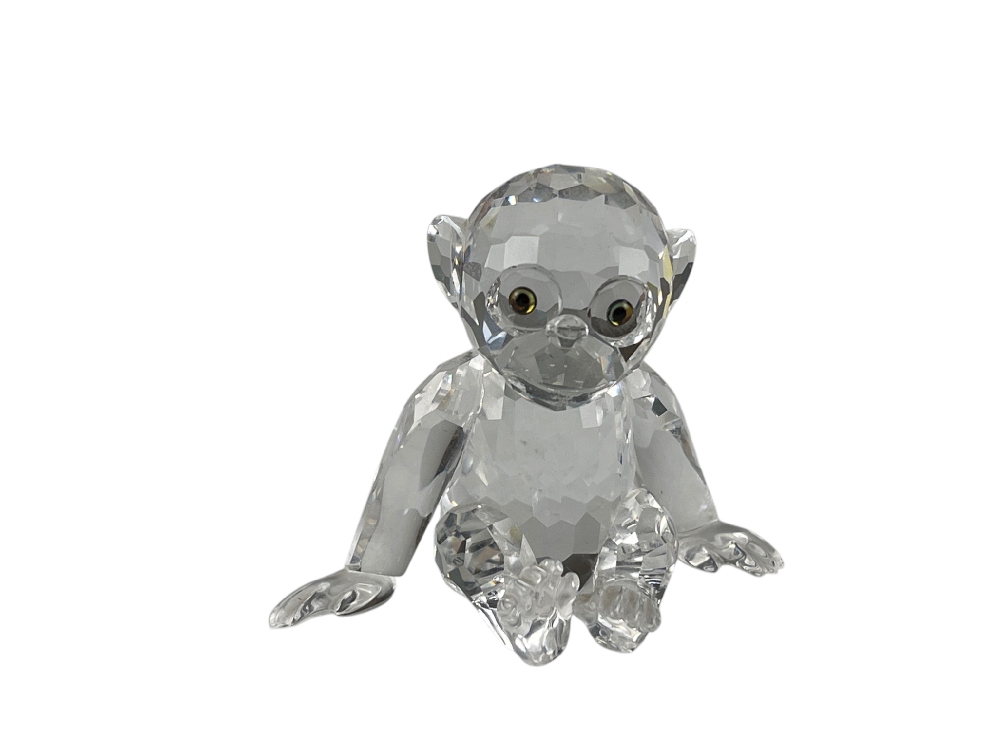 Swarovski Figur 221625 Affe Schimpanse 5,8 cm. - Top Zustand  
