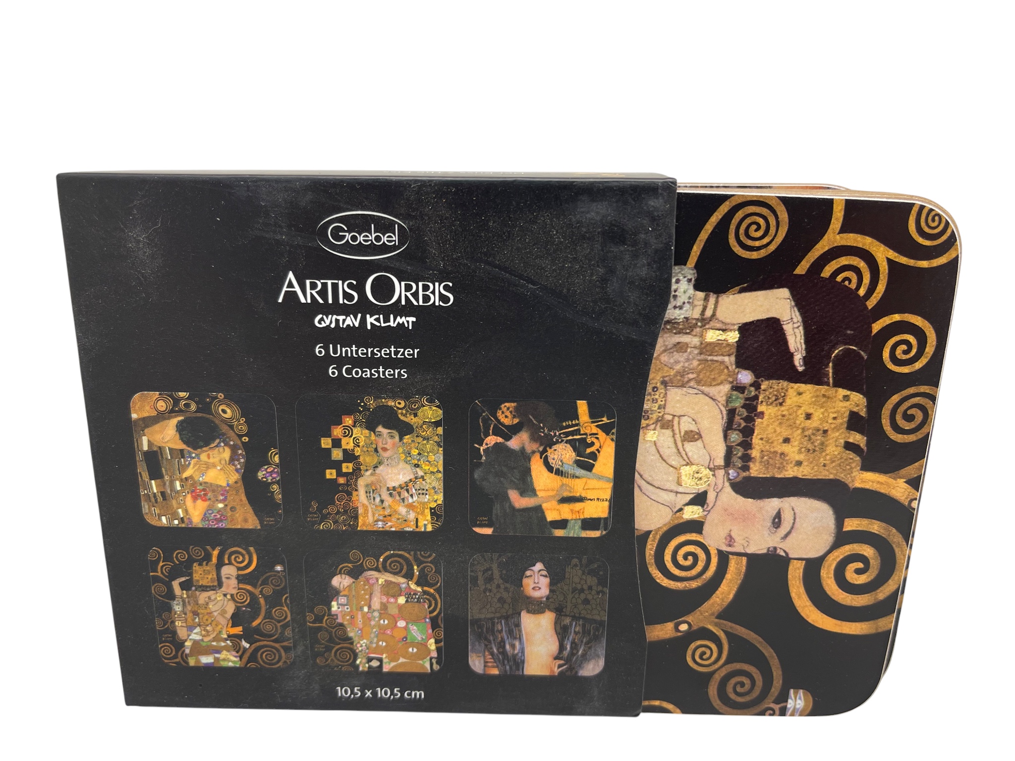  Goebel Untersetzer 6 x 10,5 cm. Top Zustand