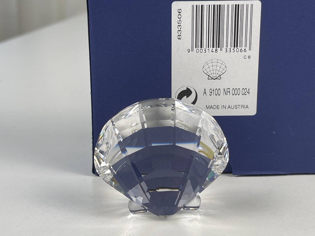  Swarovski Figur 833506 Muschel 5 cm mit Ovp. Top Zustand  