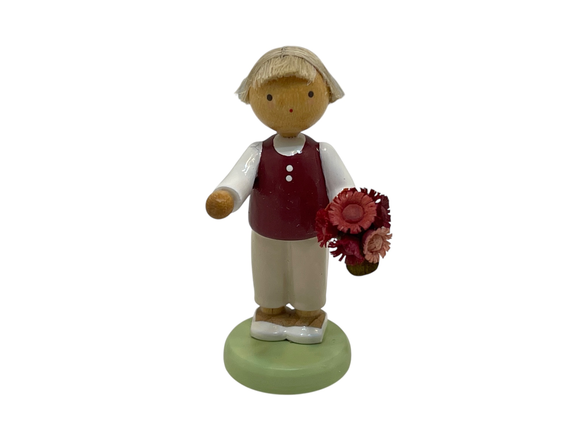Erzgebirge Flade Figur 5 cm - Top Zustand     