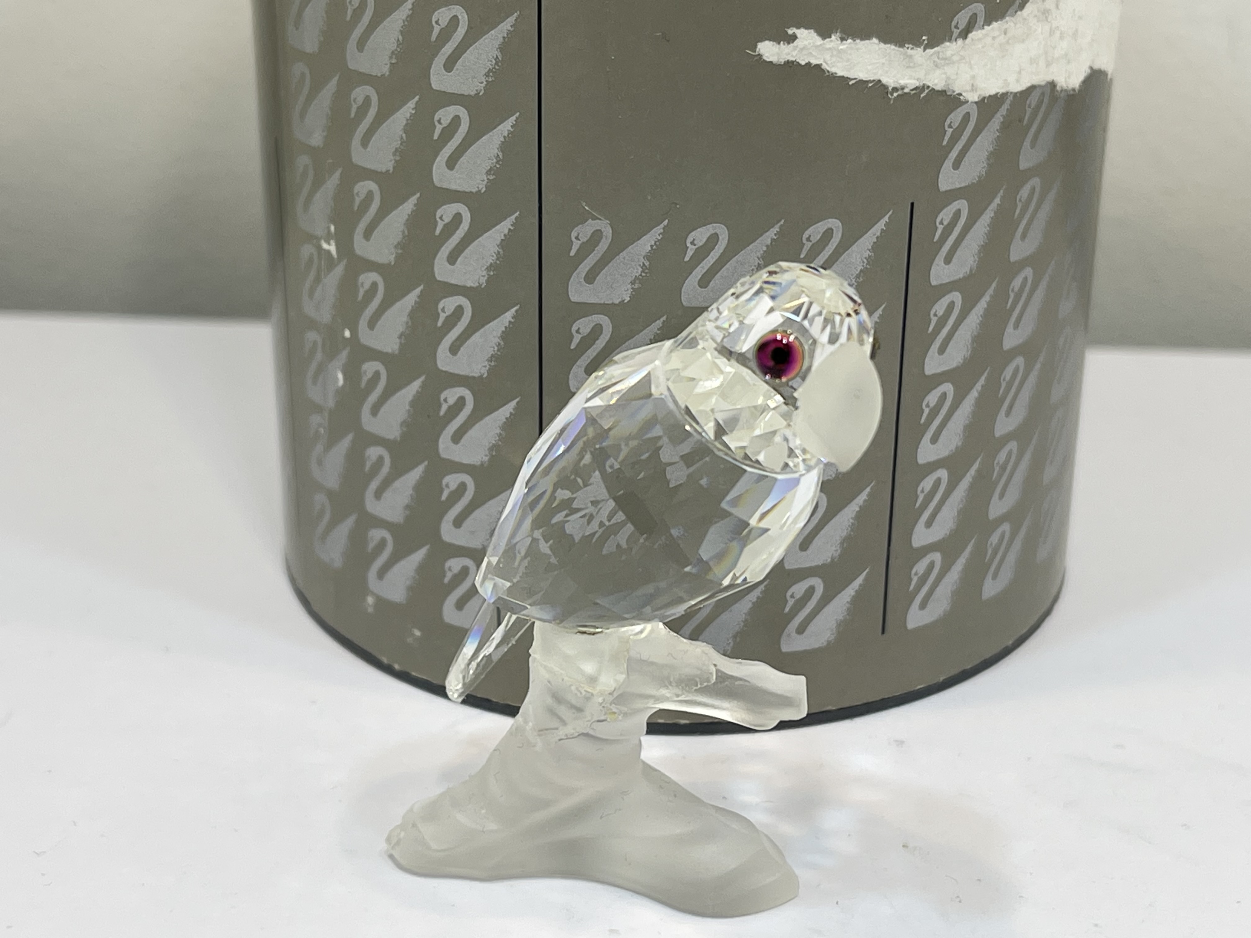 Swarovski Figur 119443 Kristall Papagei 5,7 cm. Ovp & Zertifikat. Top Zustand  