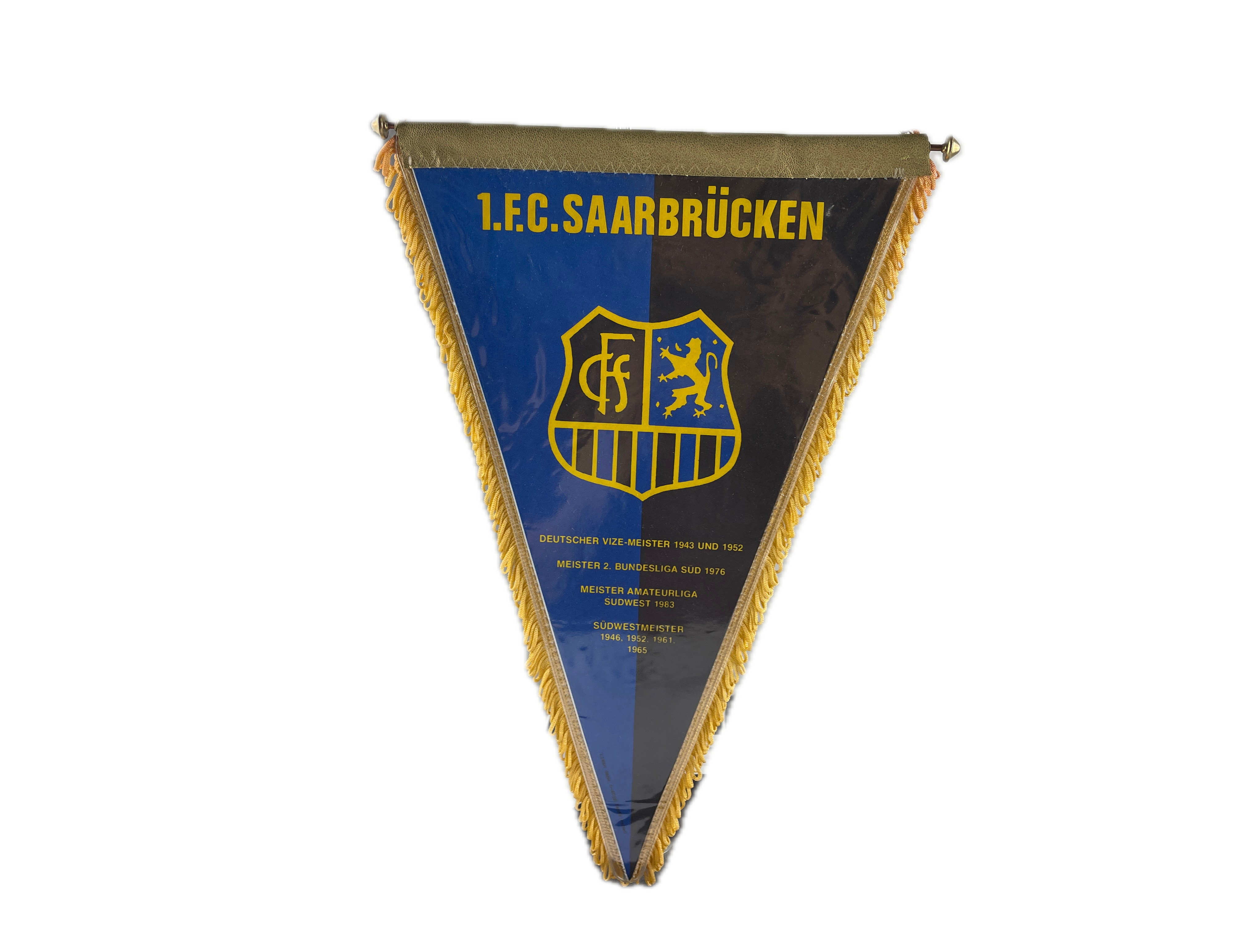 Sammler Wimpel 1 F.C. Saarbrücken 40 cm -  Top Zustand 