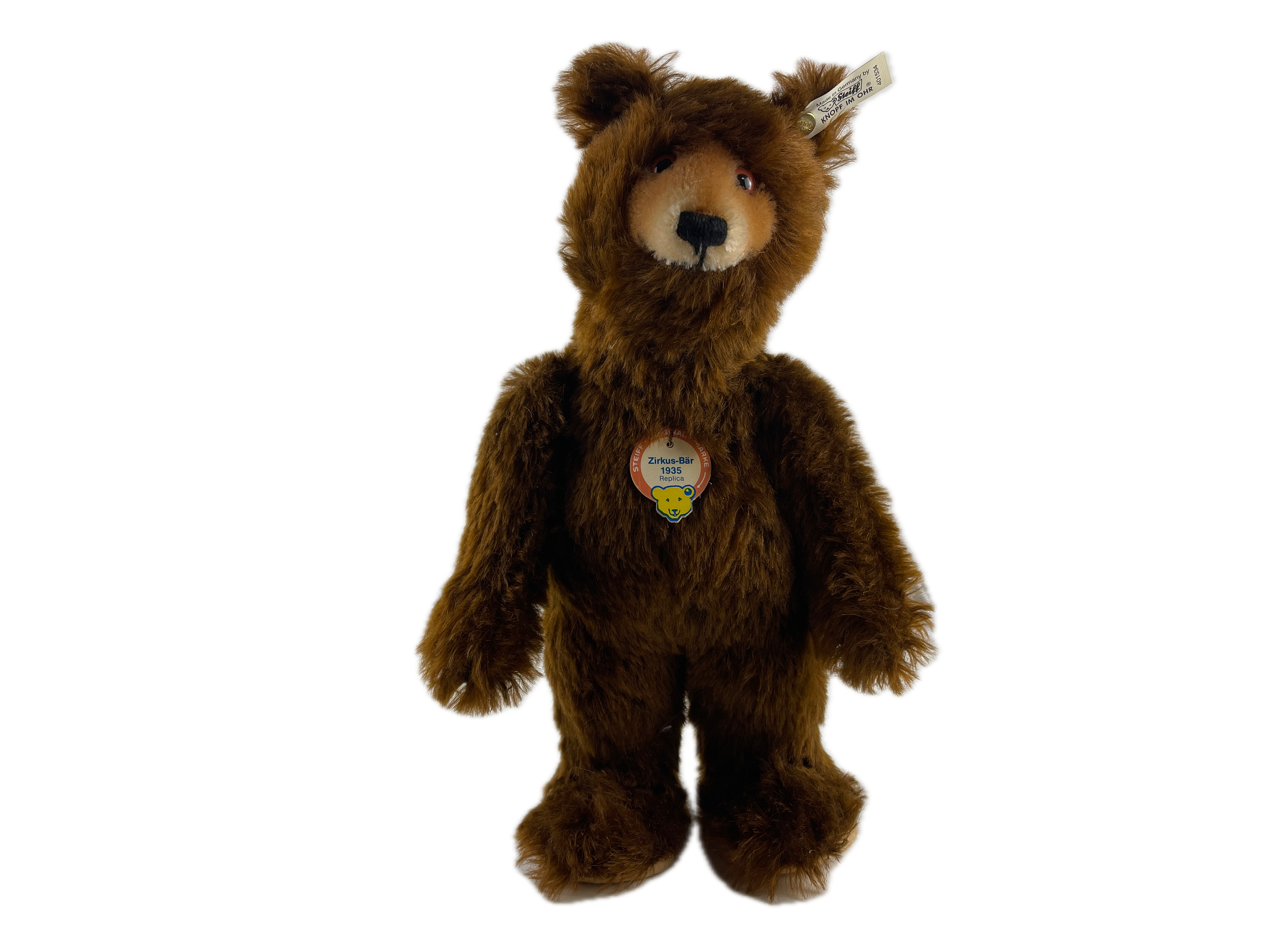 Steiff Tier 401534 Zirkus Bär 32 cm. Top Zustand   