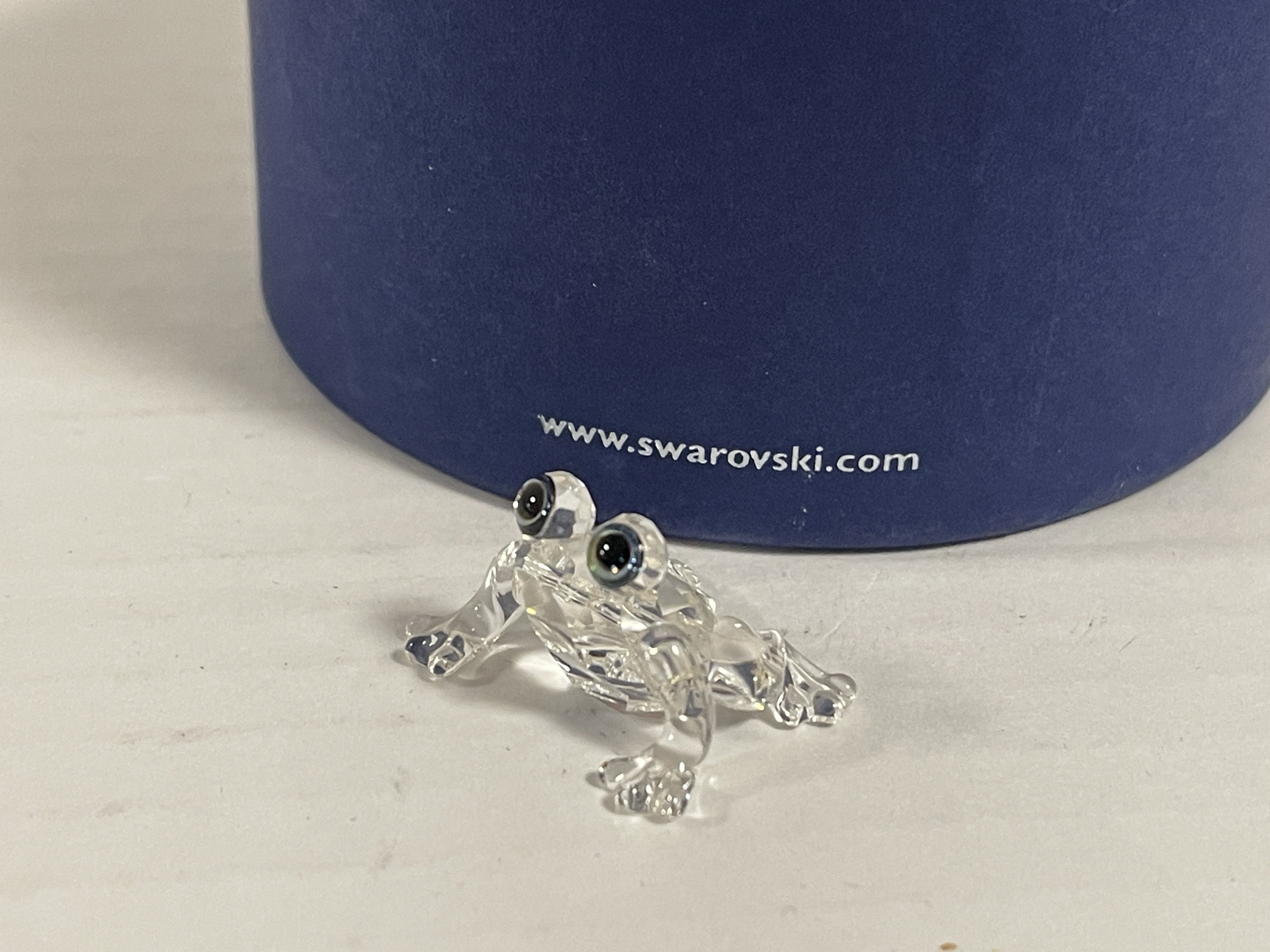 Swarovski Figur 286313 Frosch 2 cm. Mit Ovp & Zertifikat. Top Zustand  