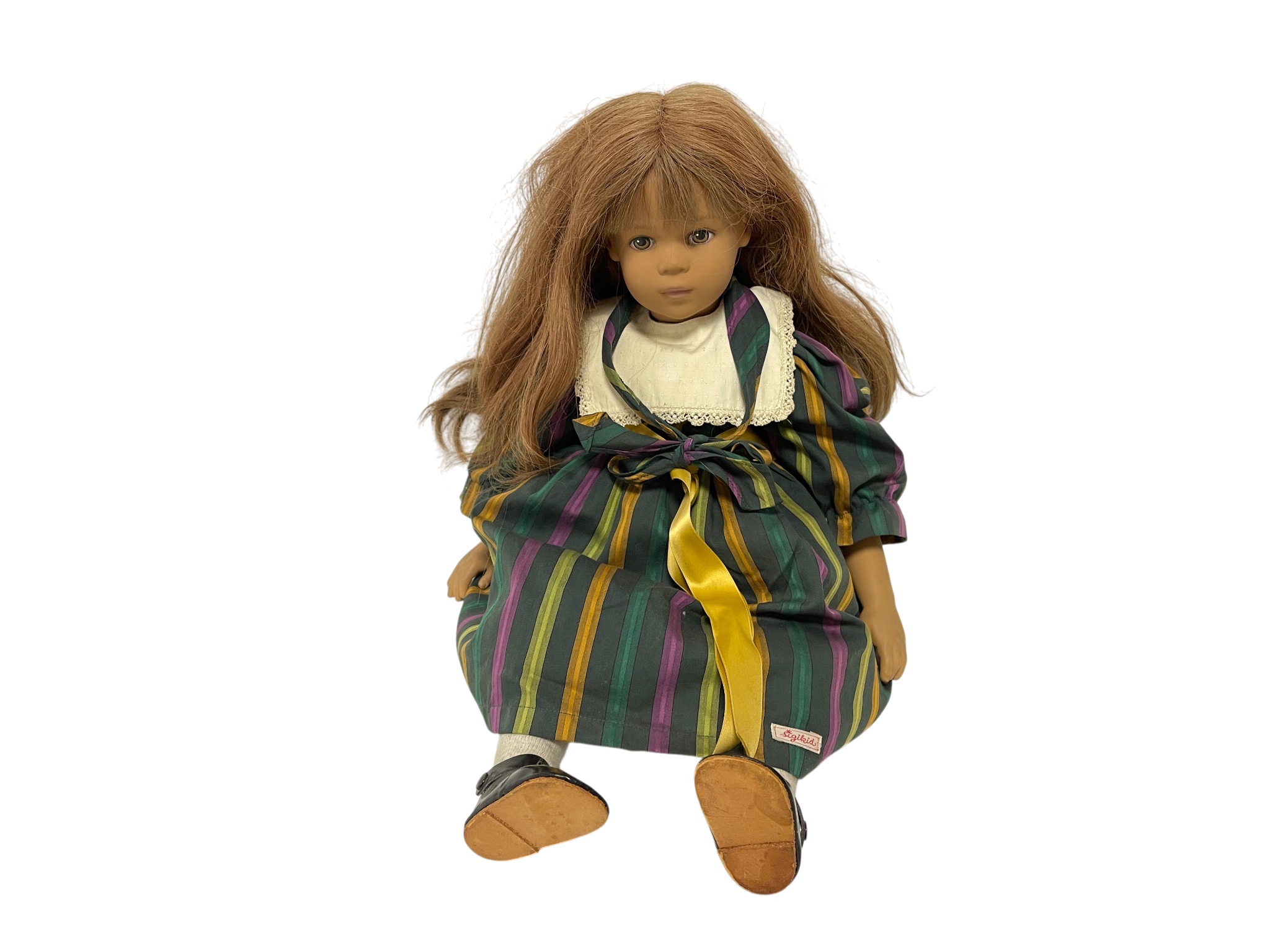 Künstlerpuppe Sigikid Vinyl Puppe 52 cm. Zustand siehe Fotos 