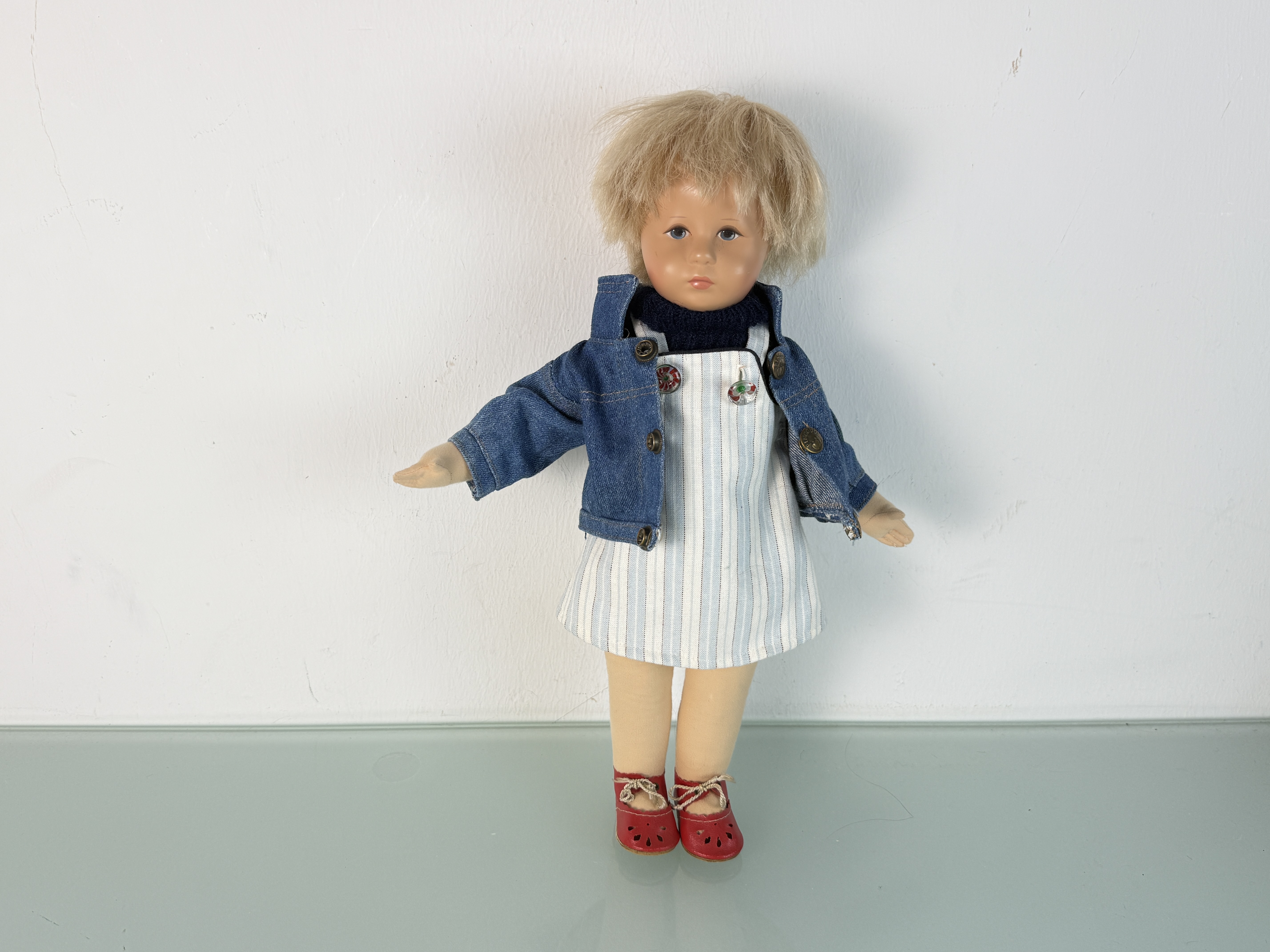 Käthe Kruse Puppe Sammlerpuppe 40 cm Top Zustand Siehe Fotos 