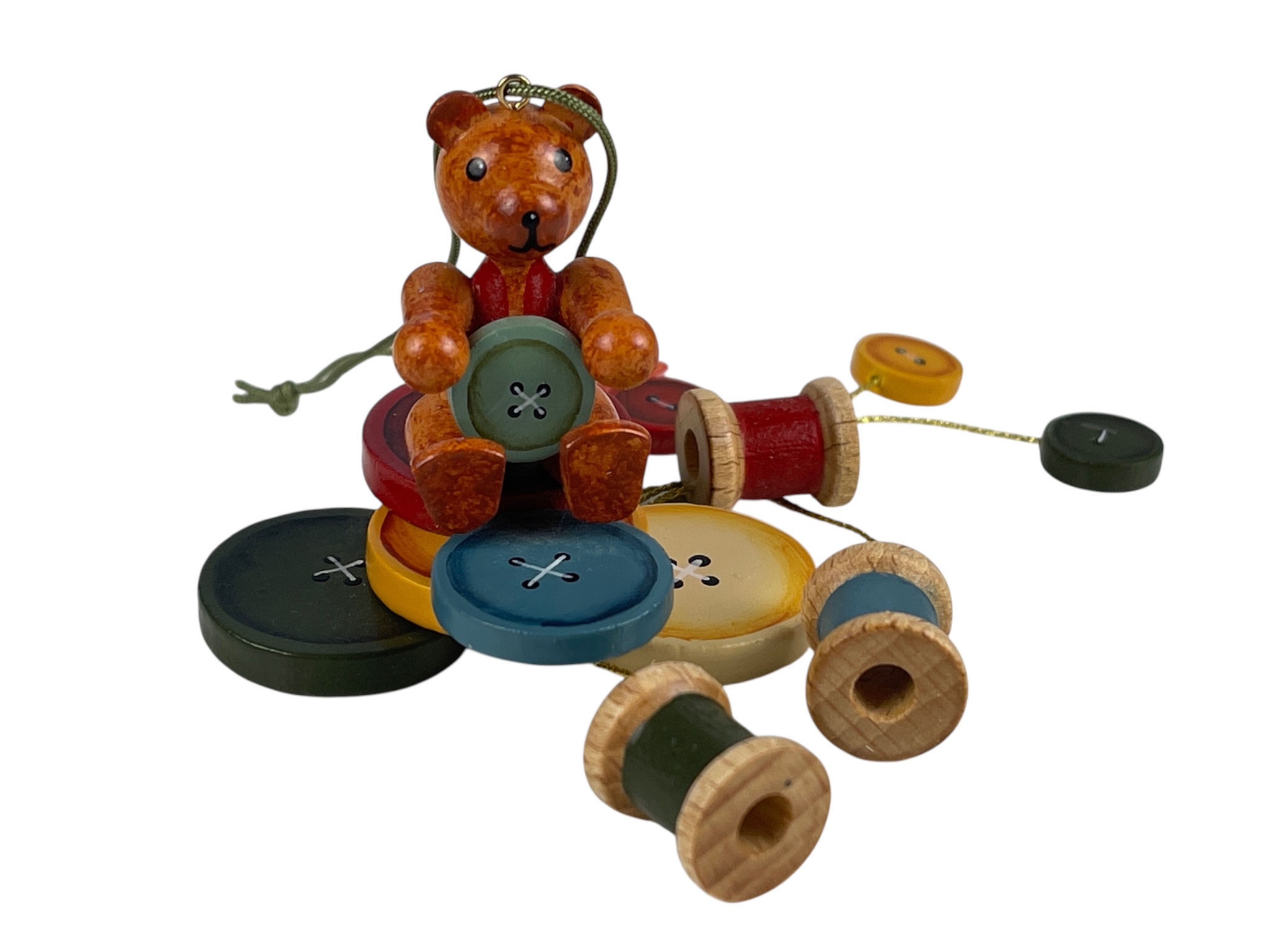 Käthe Wohlfahrt Erzgebirge Figur Sammler Holz Figur Ornament 16 cm. Top Zustand  