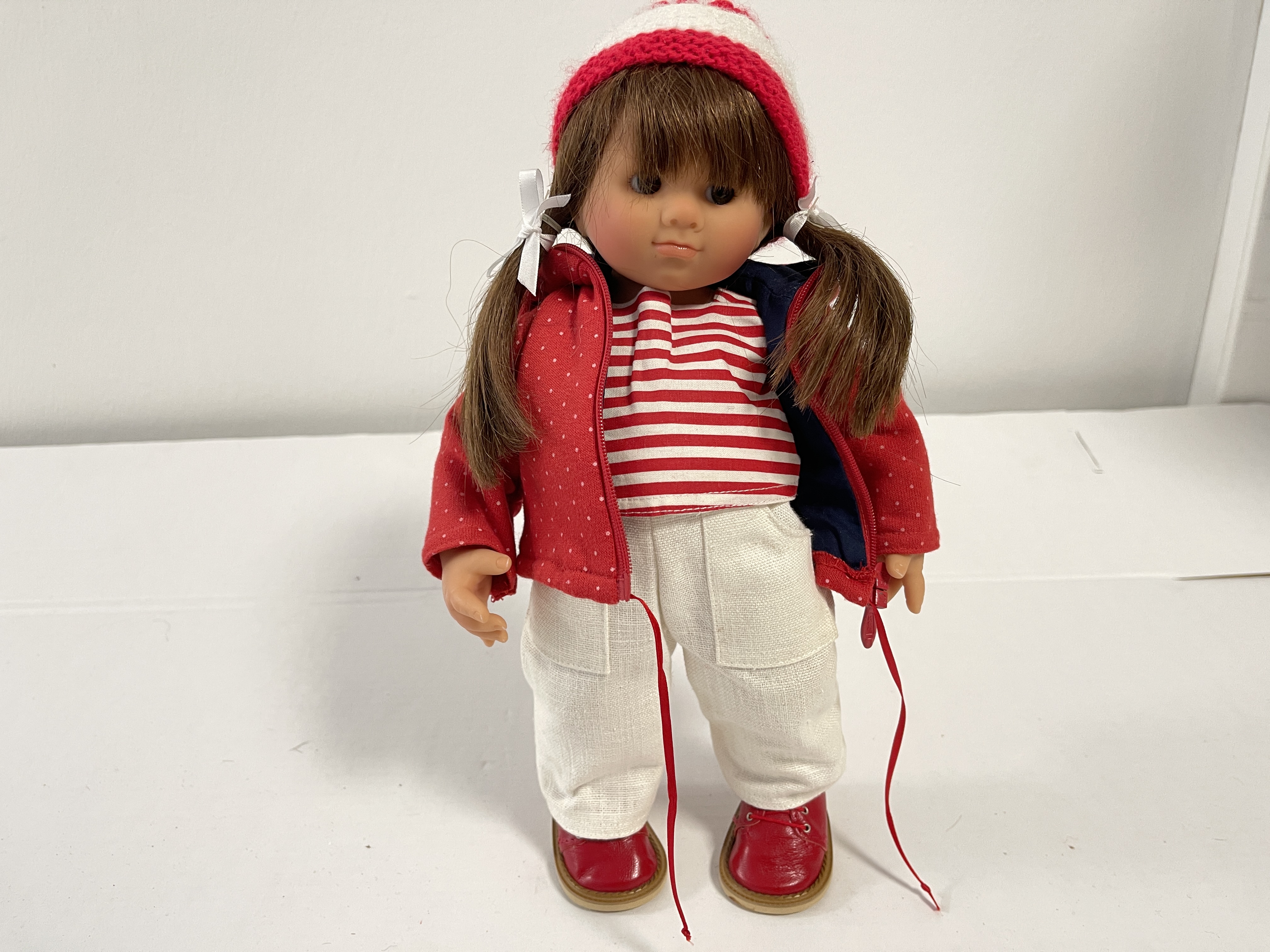 Künstlerpuppe Rosemarie Anna Müller Vinyl Puppe Emma 31 cm. Top Zustand