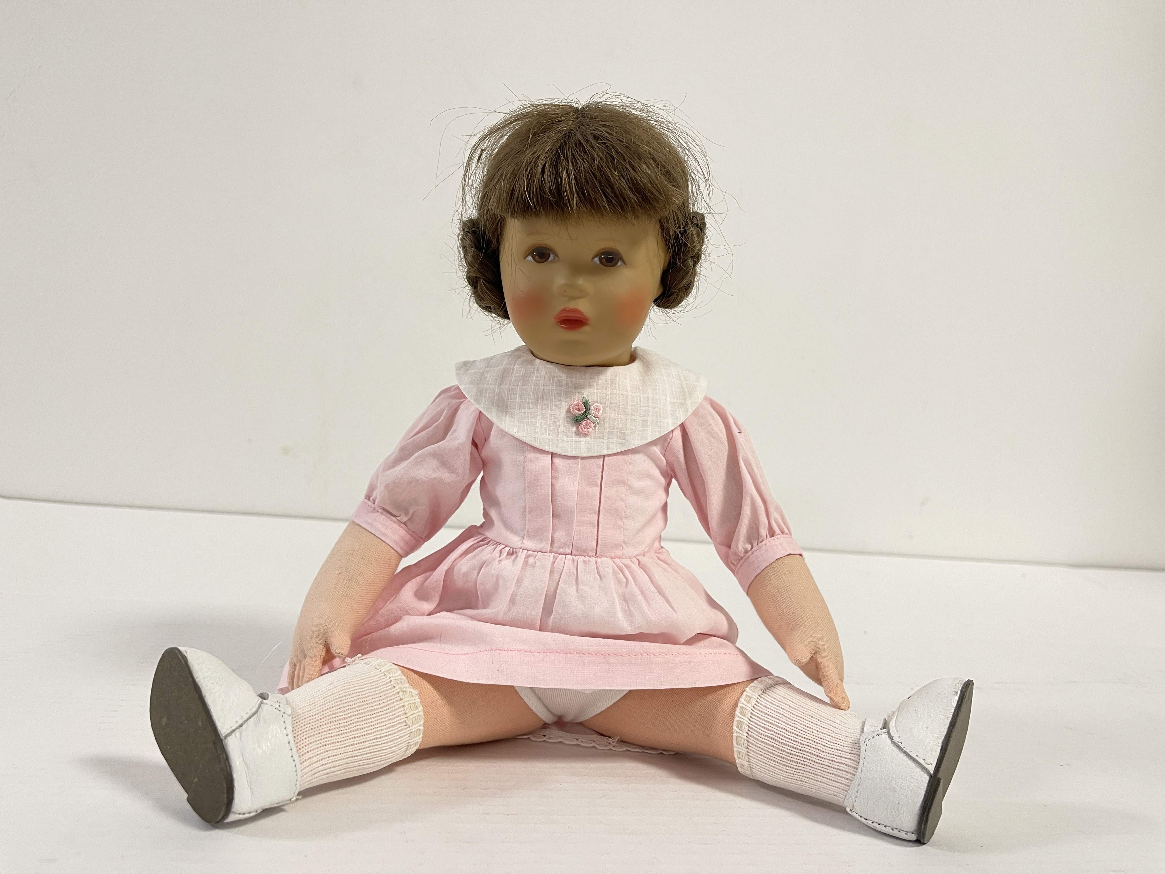 Käthe Kruse Puppe Sammler Puppe 33 cm Top Zustand