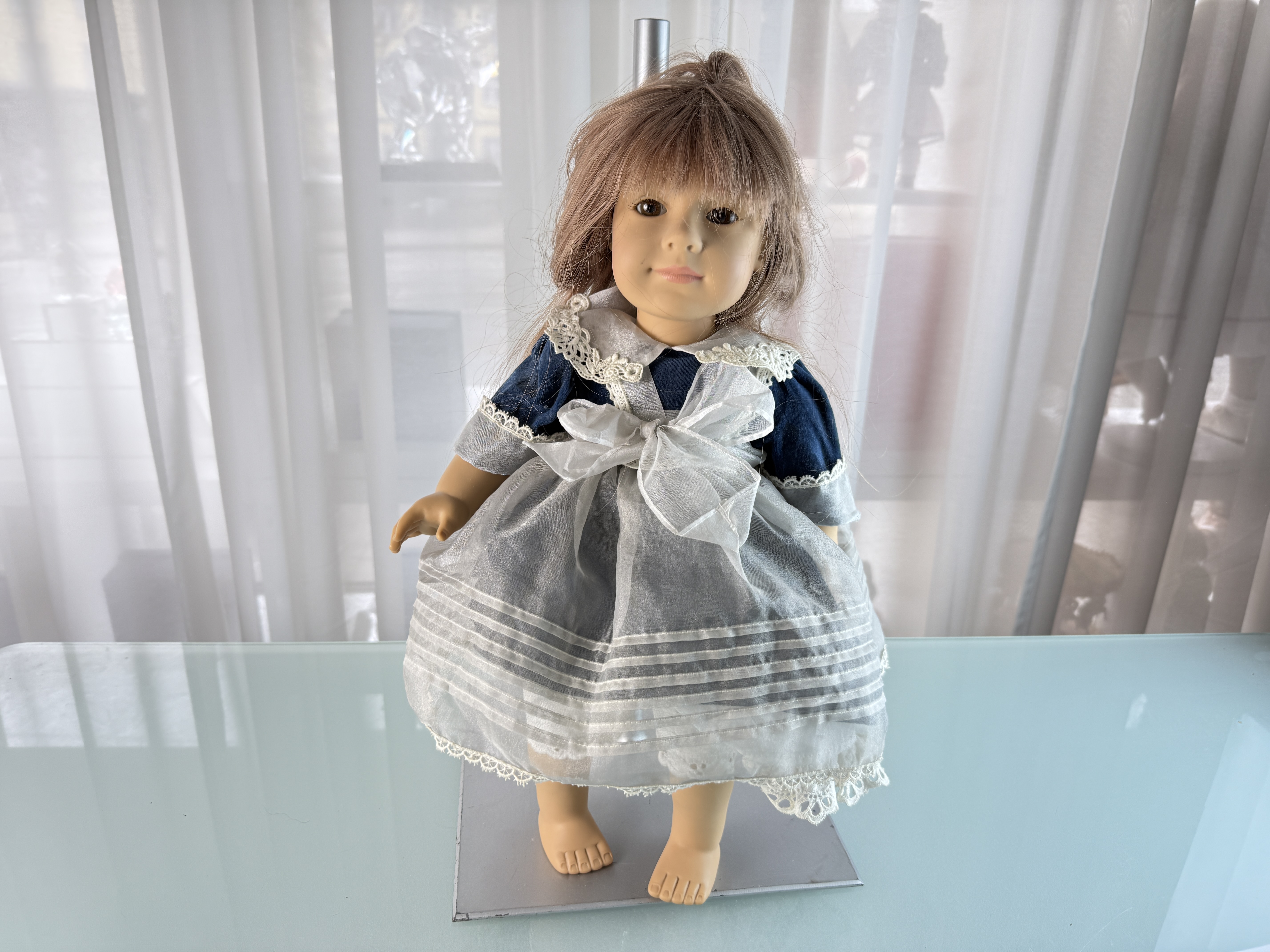 Künstlerpuppe Sammler Götz Vinyl Puppe 47 cm. Top Zustand
