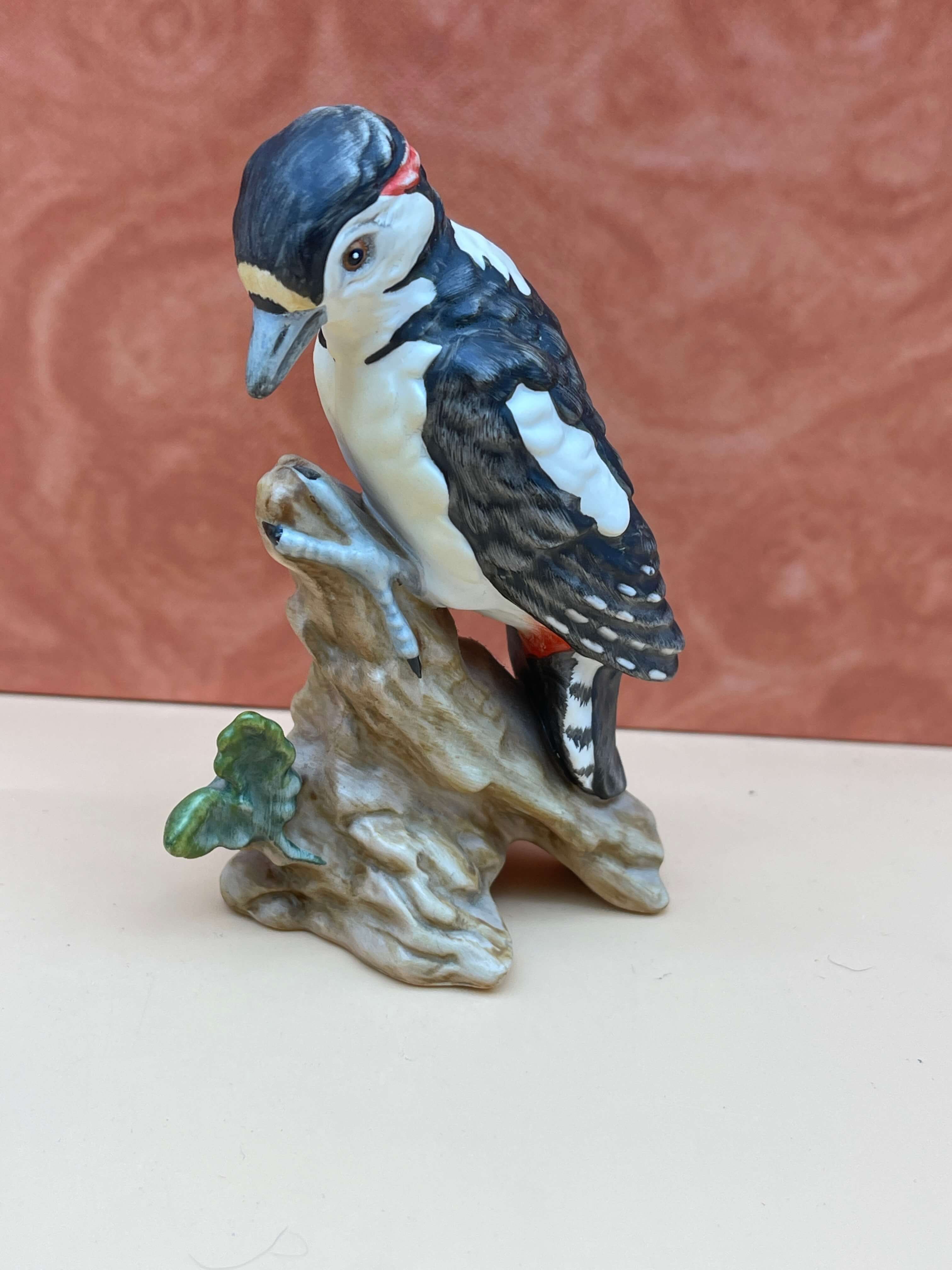 Goebel Figur Vogel des Jahres 1997 Buntspecht 10 cm. Top Zustand