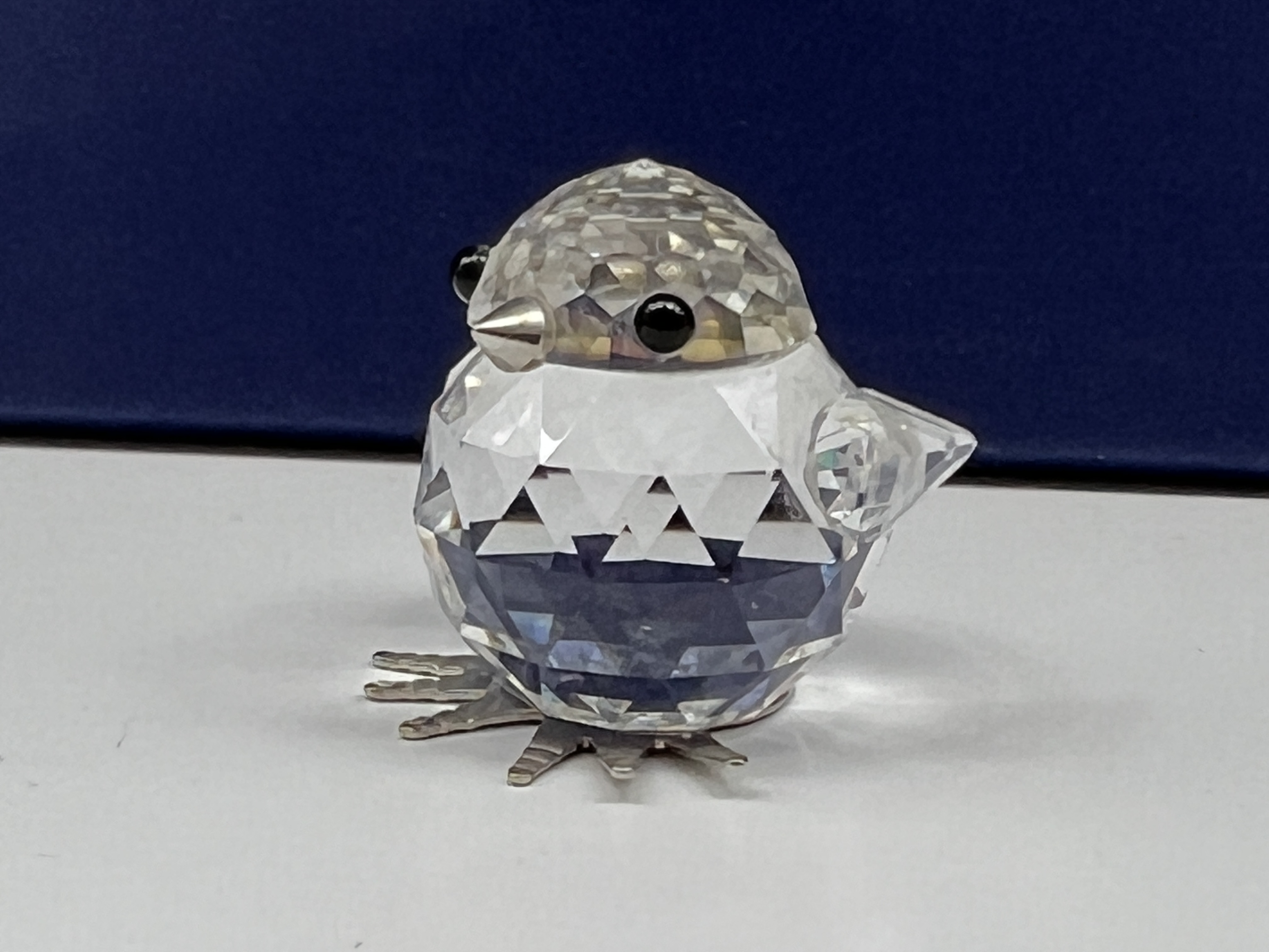  Swarovski Figur Kristall 010017 Spatz 3 cm. Top Zustand.  