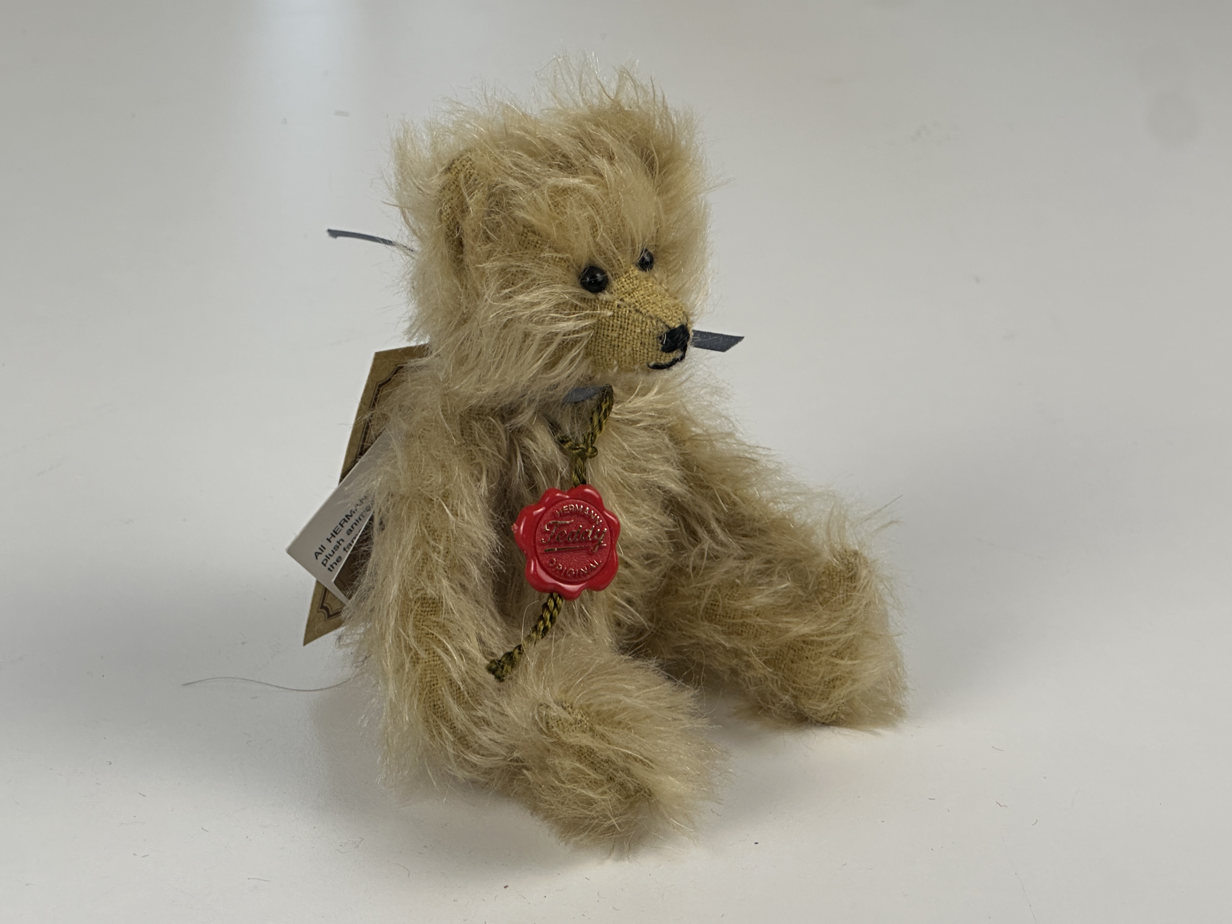 Hermann Sammler Teddybär 14,5 cm. Top Zustand