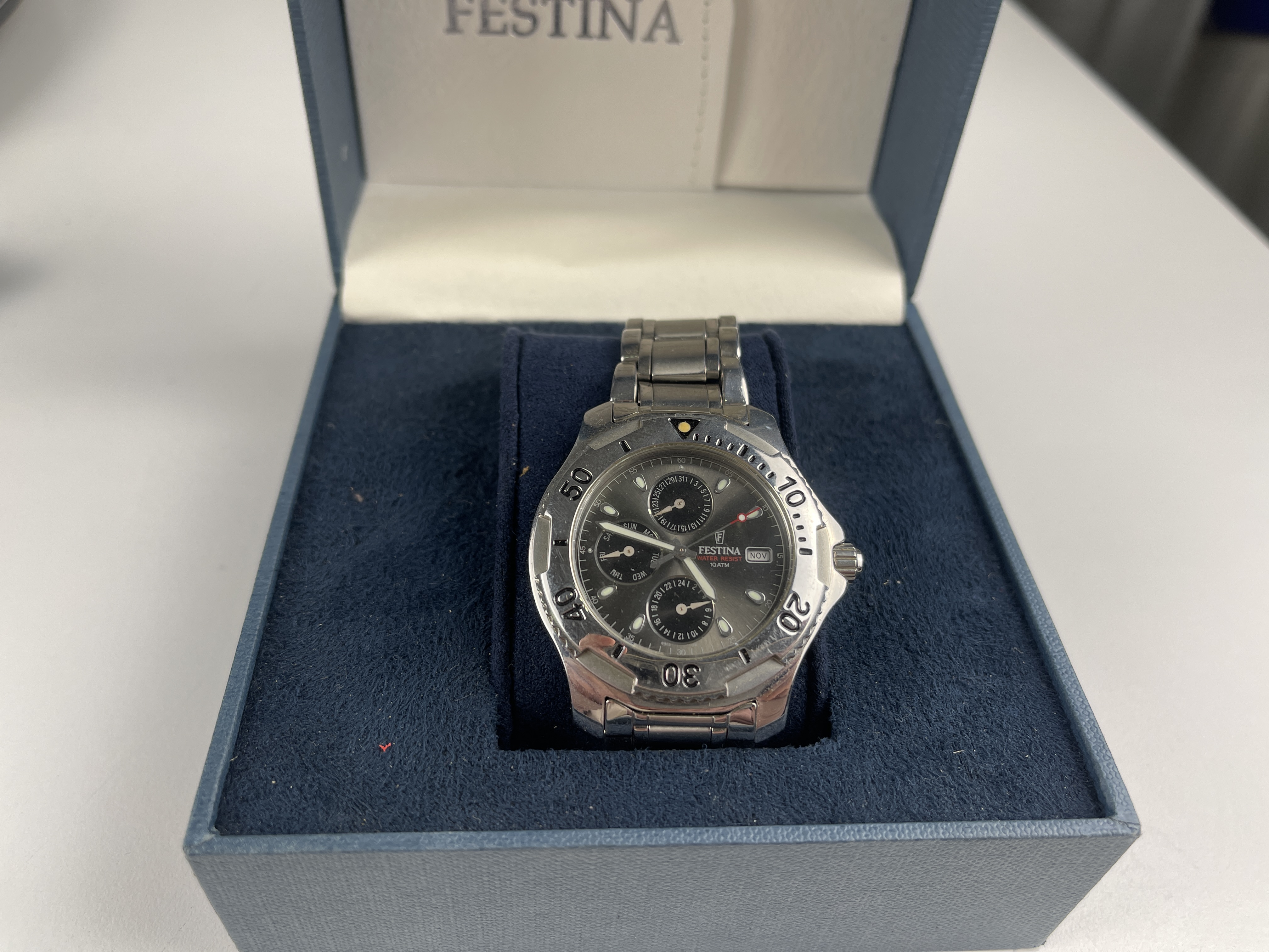 FESTINA Herren Armbanduhr Quartz  - Zustand siehe Fotos  