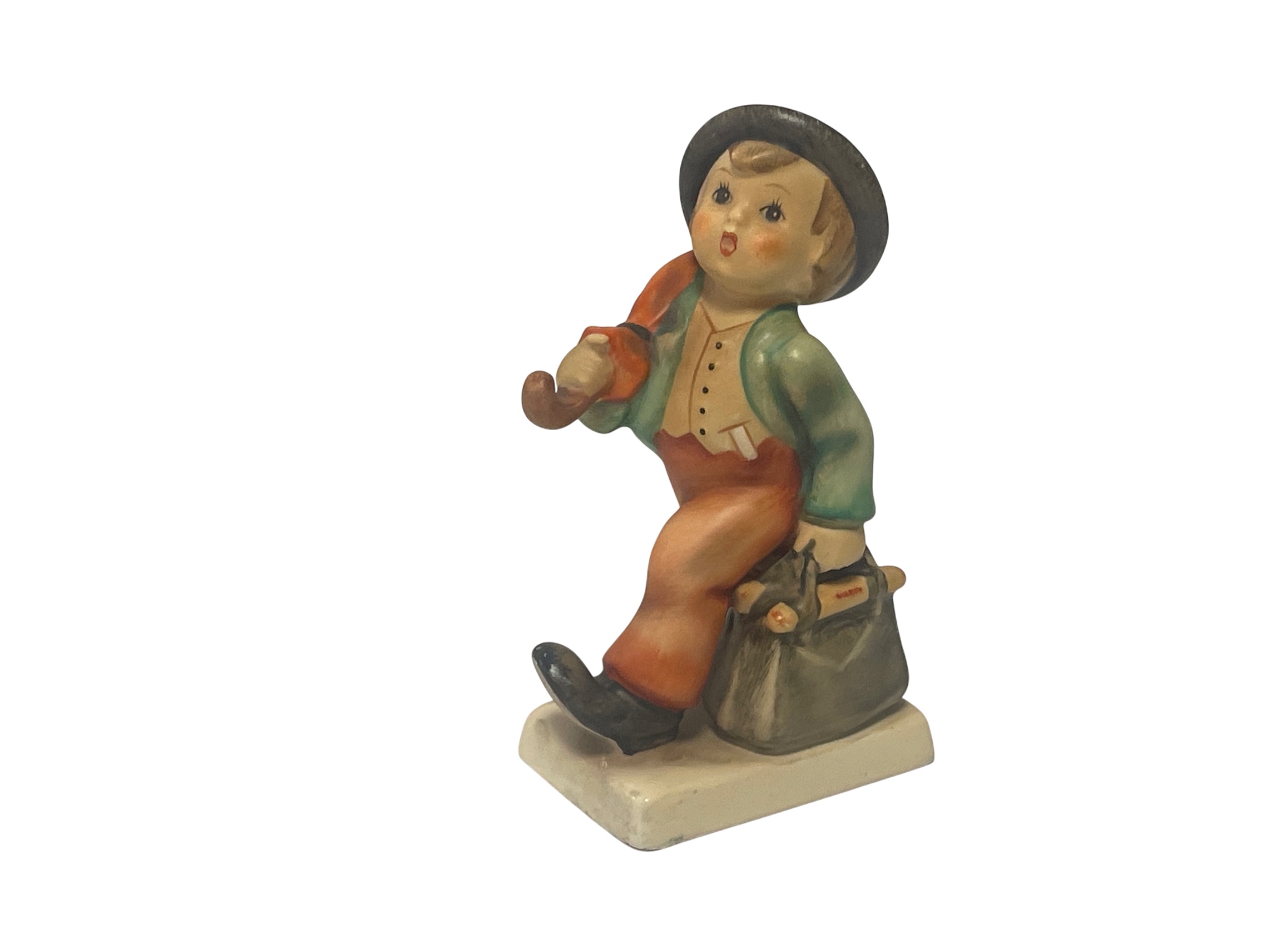 Hummel Figur 11 2/0 Wanderbub 11 cm. 1 Wahl. Zustand siehe Fotos