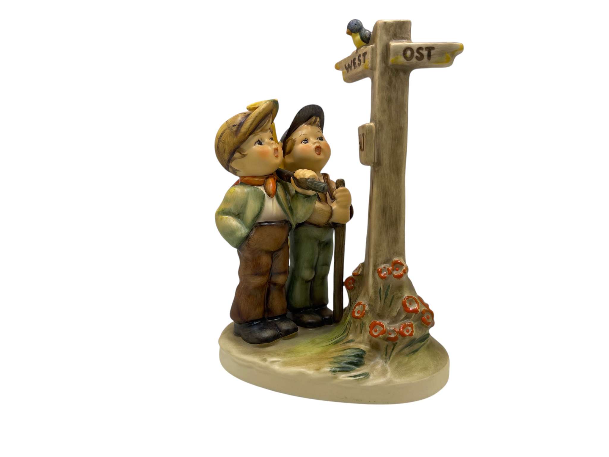 Hummel Figur 331 Am Scheideweg 17 cm. 1 Wahl. Top Zustand   