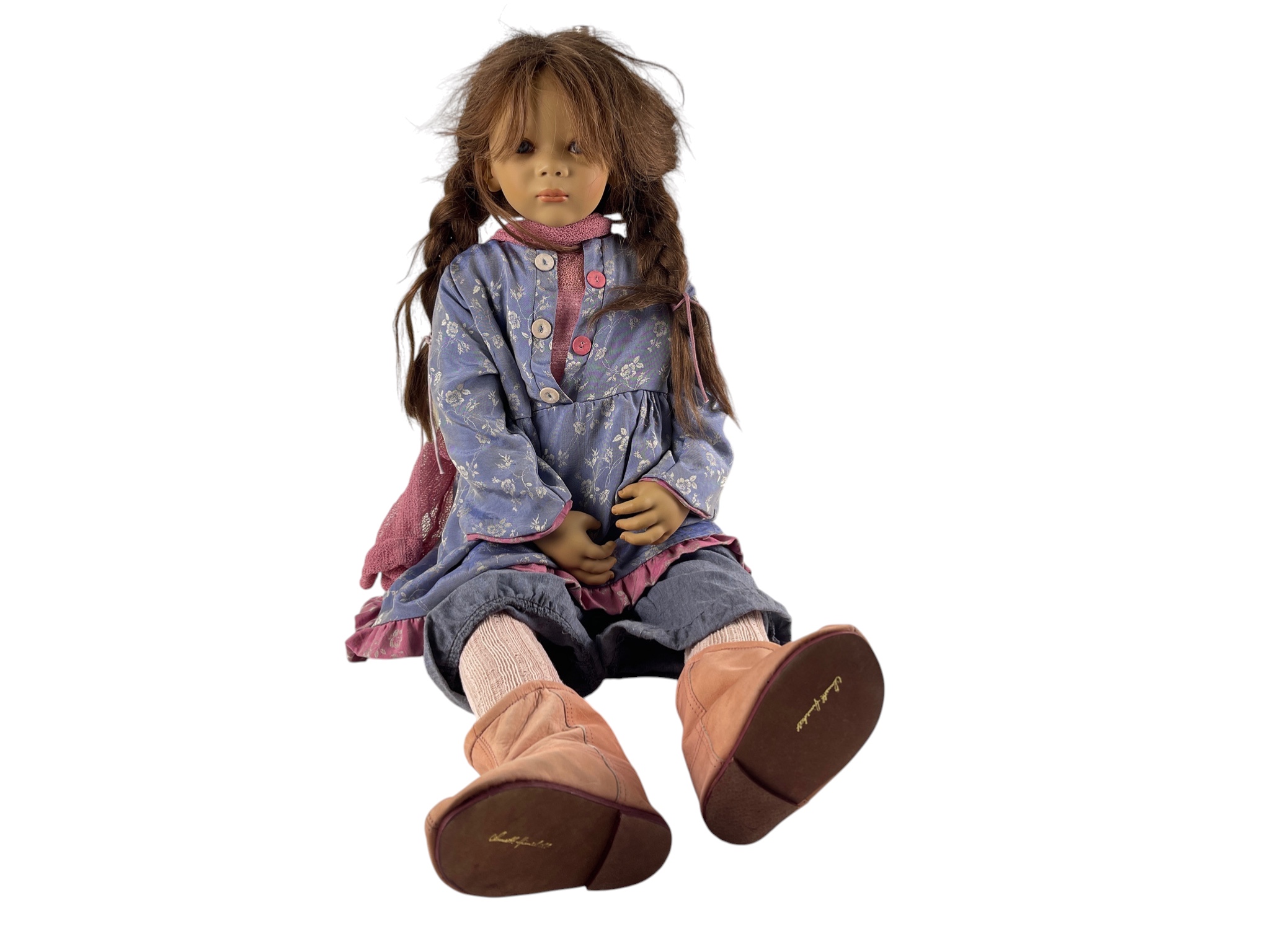 Annette Himstedt Puppe 77 cm. Top Zustand     