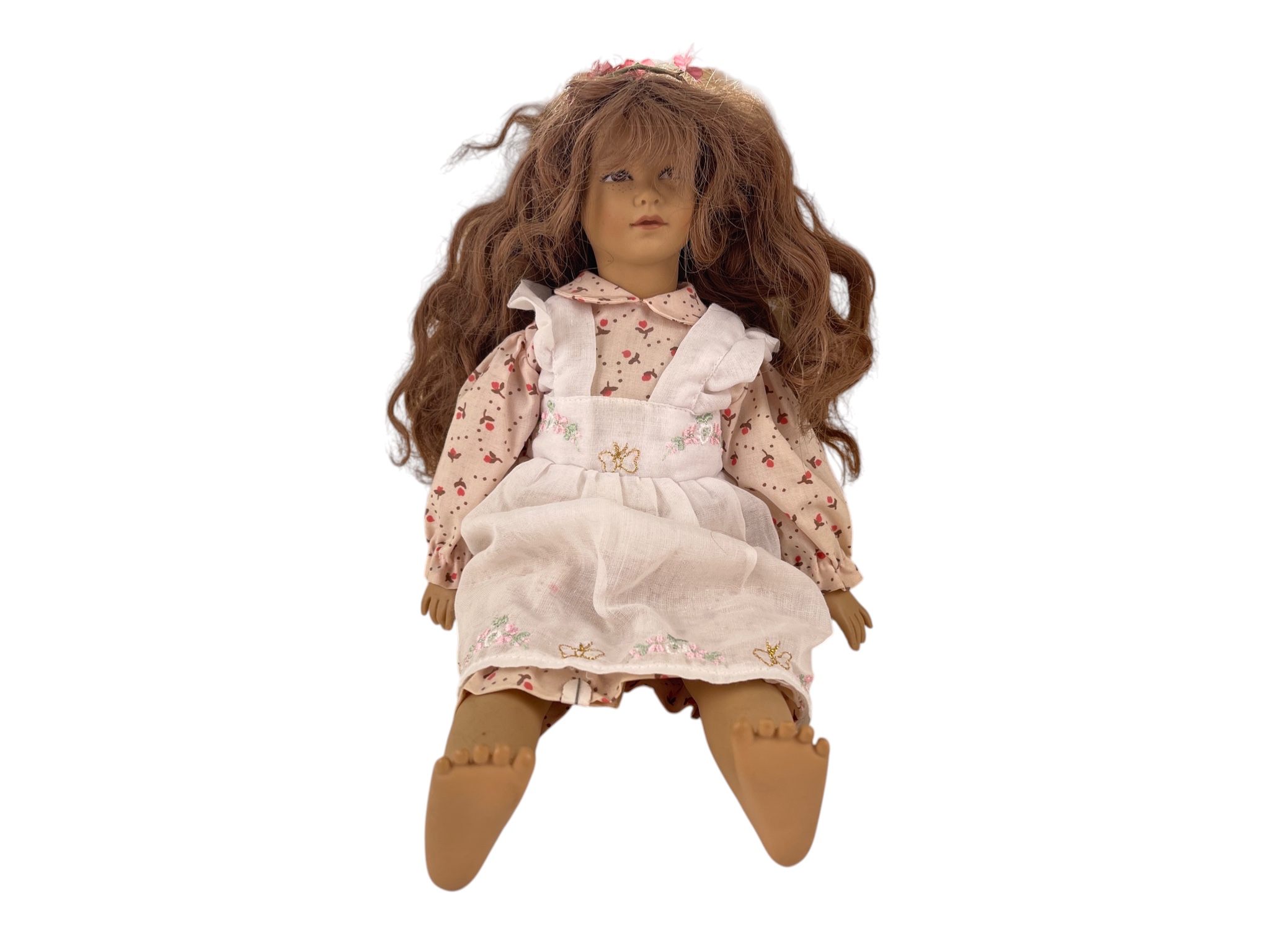 Heidi Ott Künstlerpuppe Vinyl Puppe 30 cm. Top Zustand       