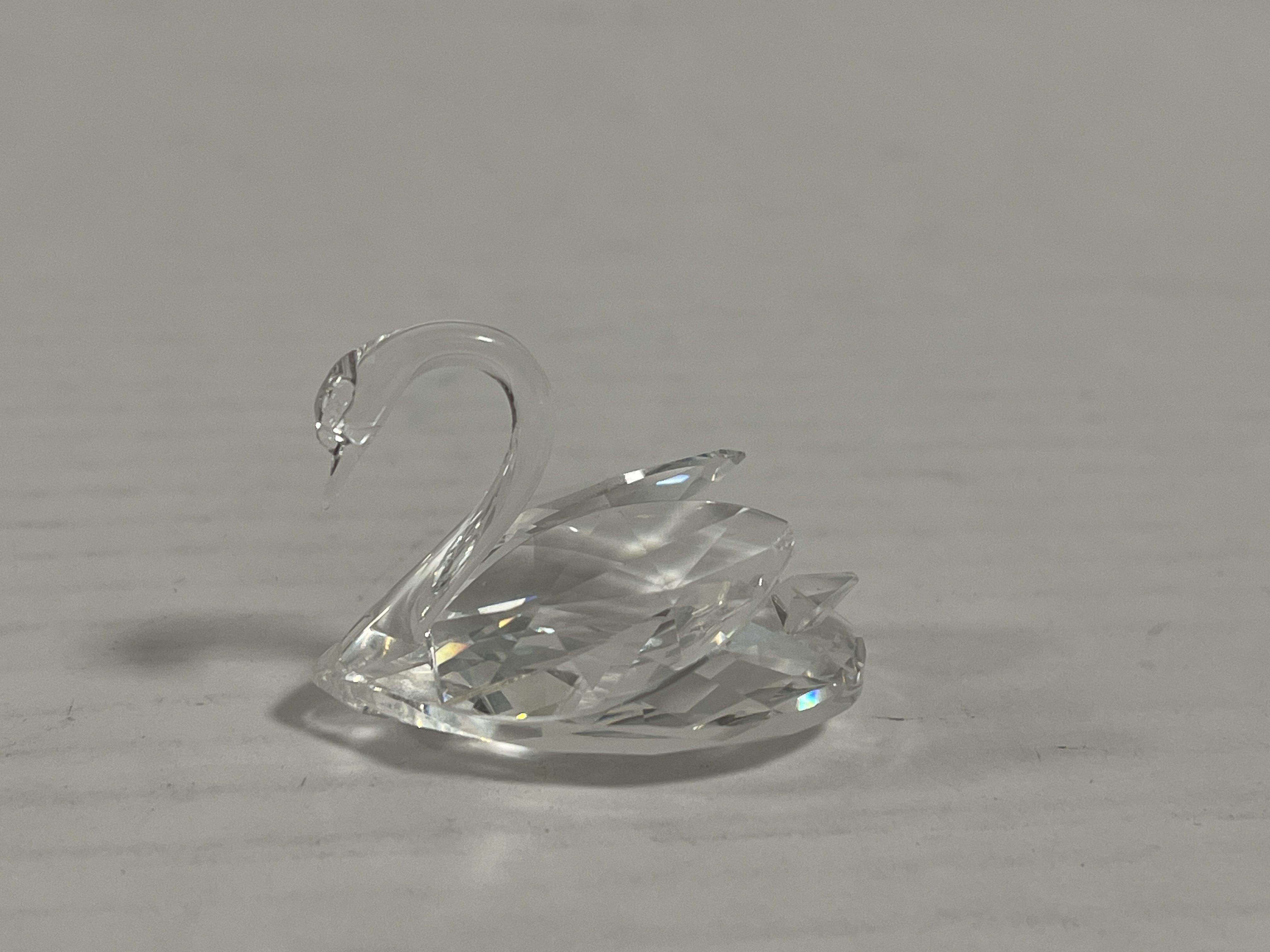 Swarovski Figur 015152 Schwan 4 cm. Top Zustand   