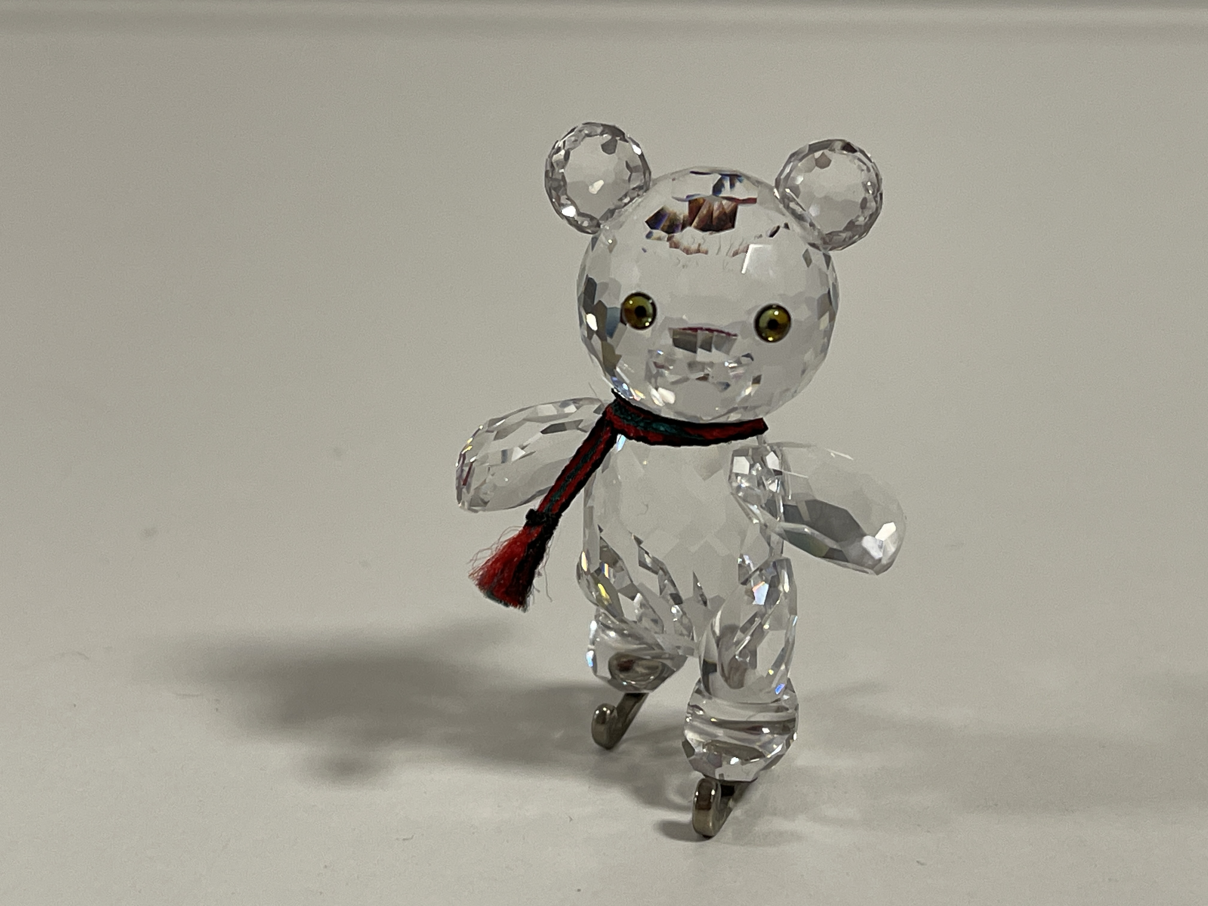  Swarovski Figur 193001 Kris Bär auf Schlittschuhe 5 cm. Top Zustand 