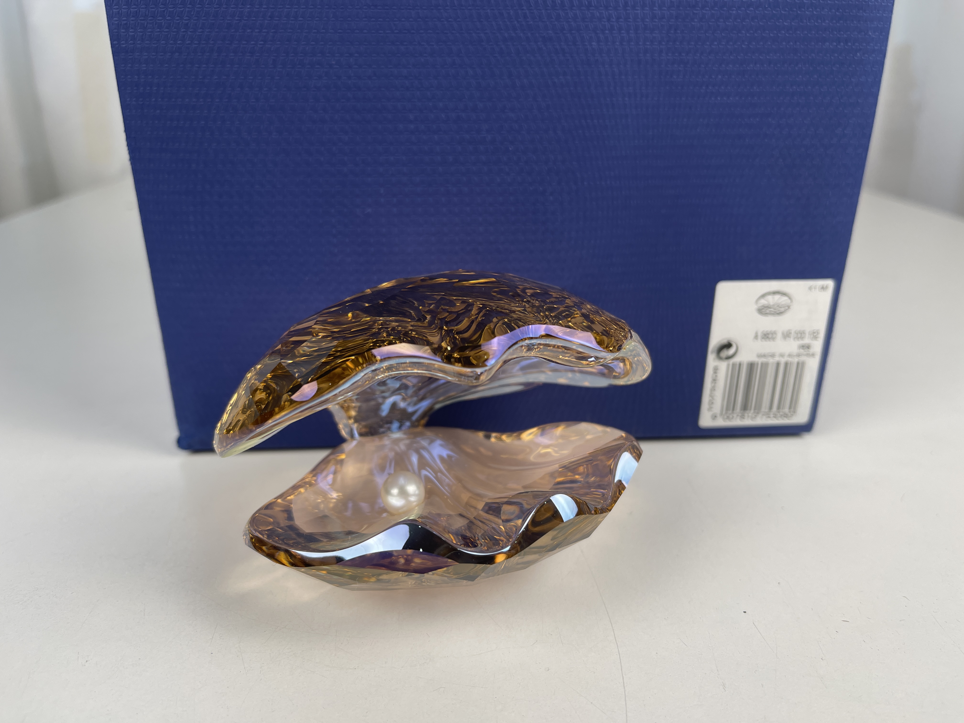 Swarovski Figur 1075308 Perlenmuschel 10 cm. Ovp & Zertifikat. Top Zustand   