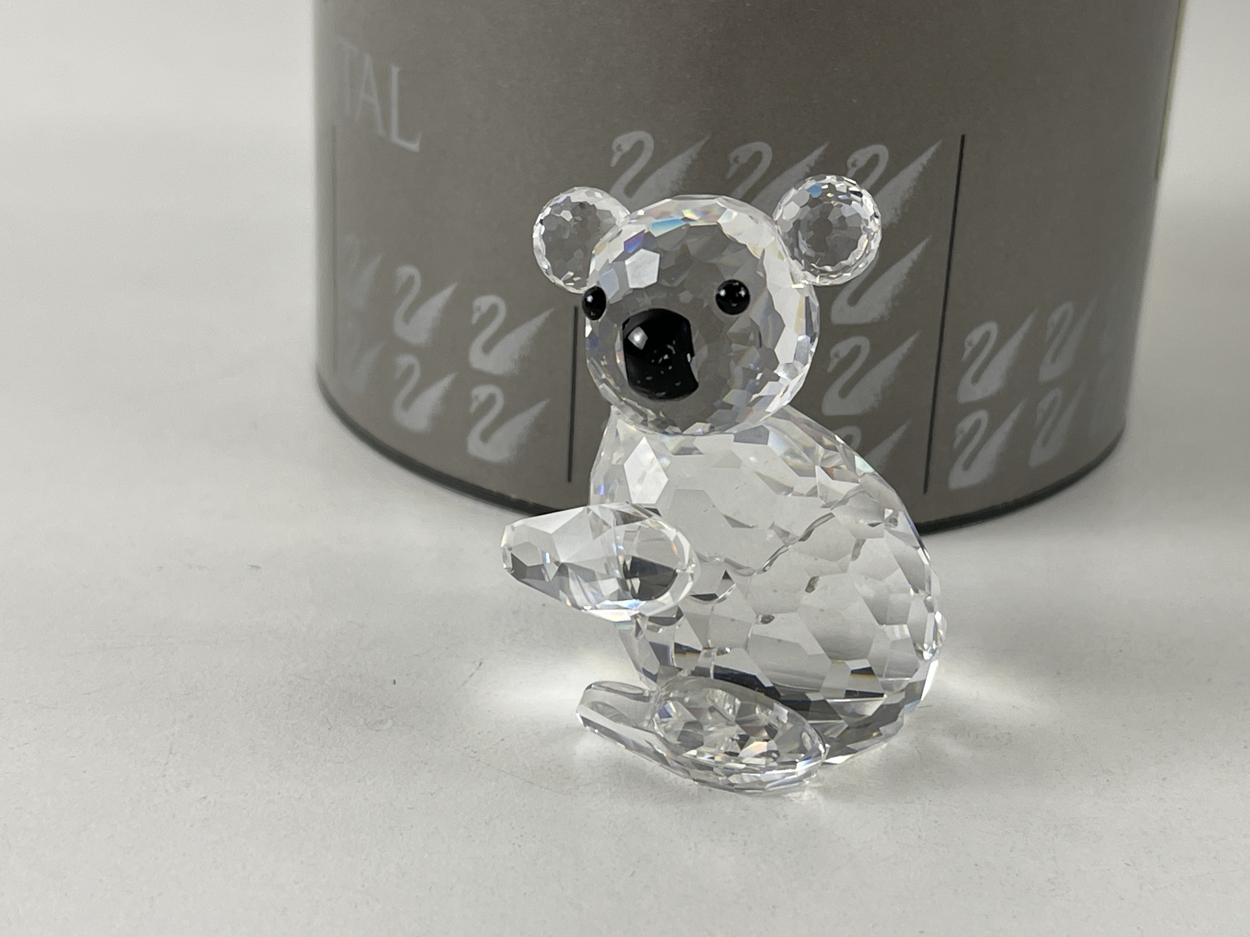 Swarovski Figur 014366 Koala Bär ( Groß ) Mutter 4,5 cm. Mit Ovp & Zertifikat. Top Zustand 